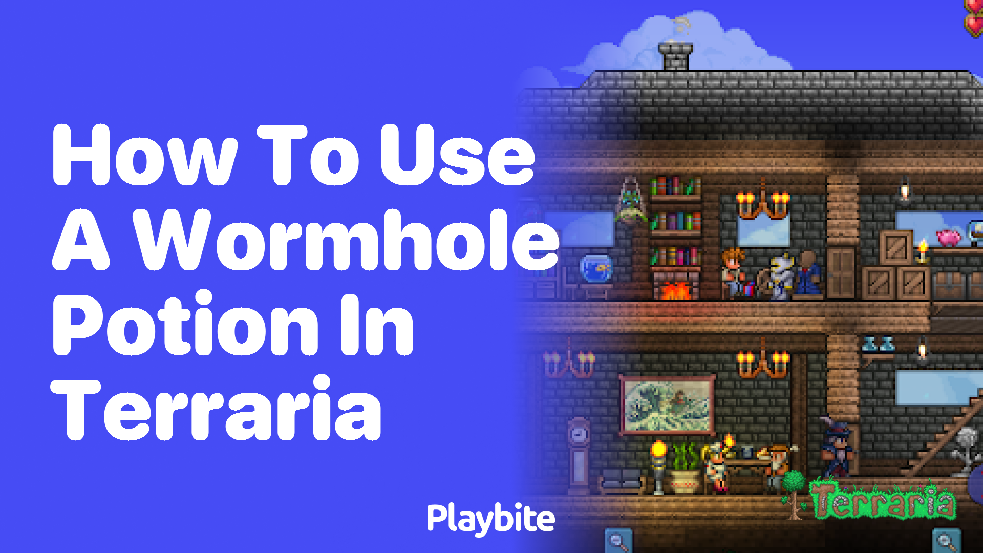How to Use a Wormhole Potion in Terraria