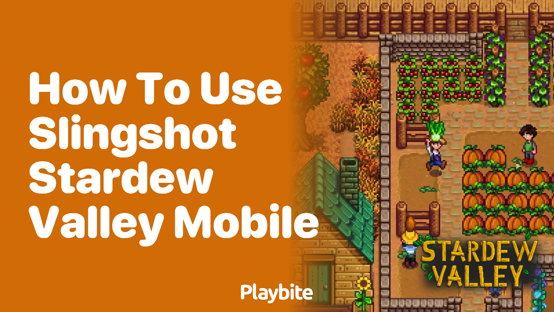 How to Use Slingshot in Stardew Valley Mobile