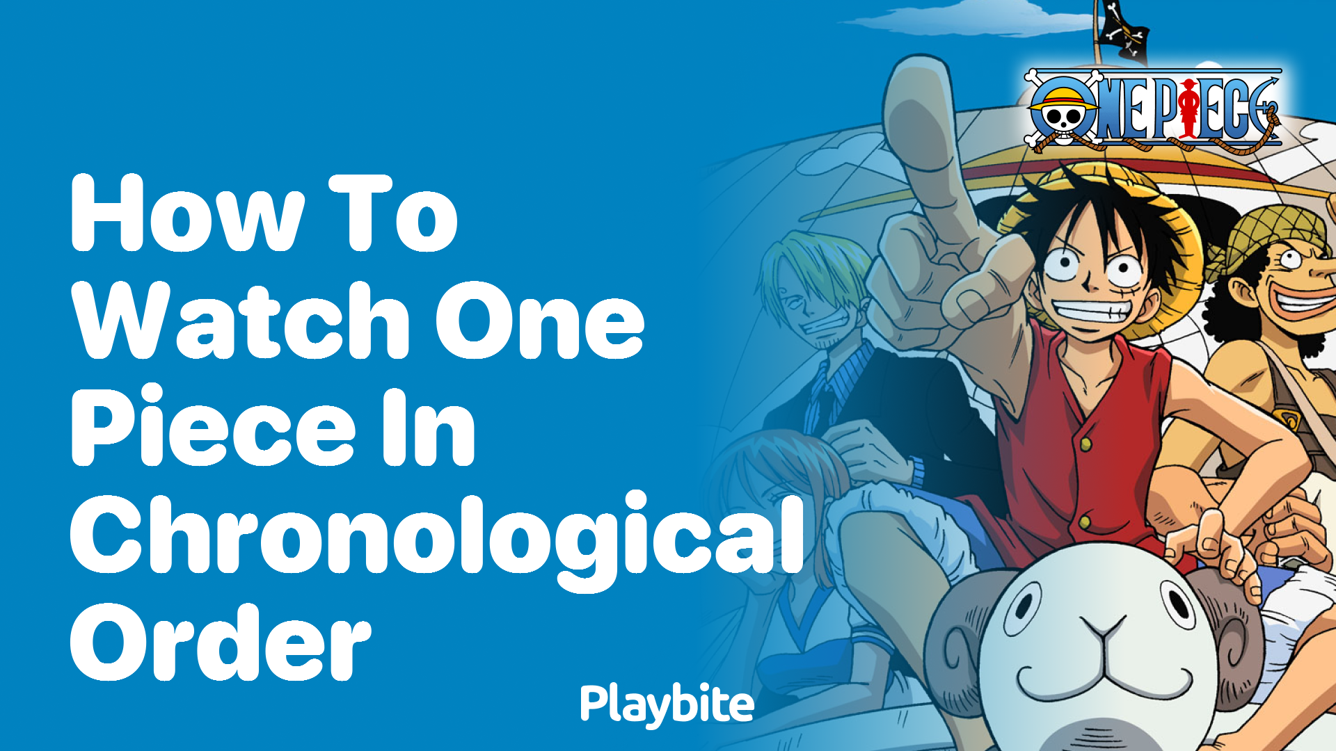 How to Watch One Piece in Chronological Order