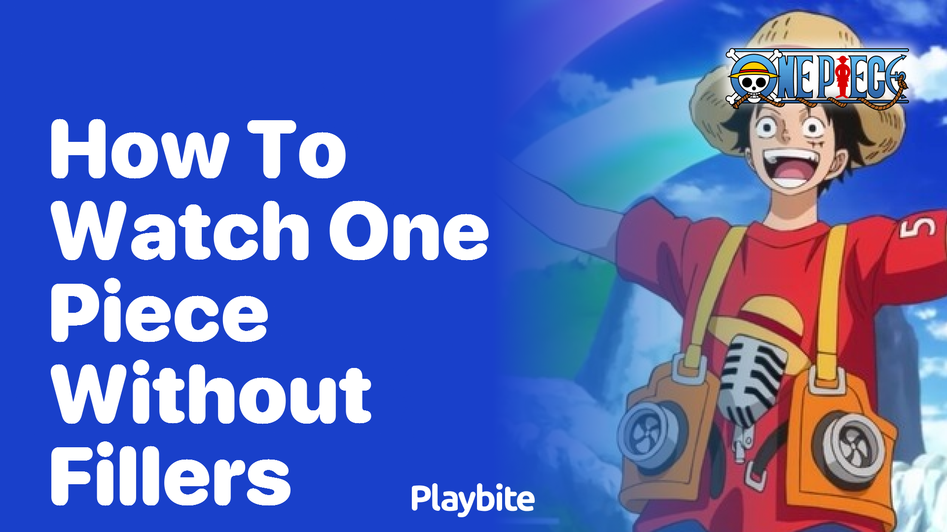 How to Watch One Piece Without Fillers