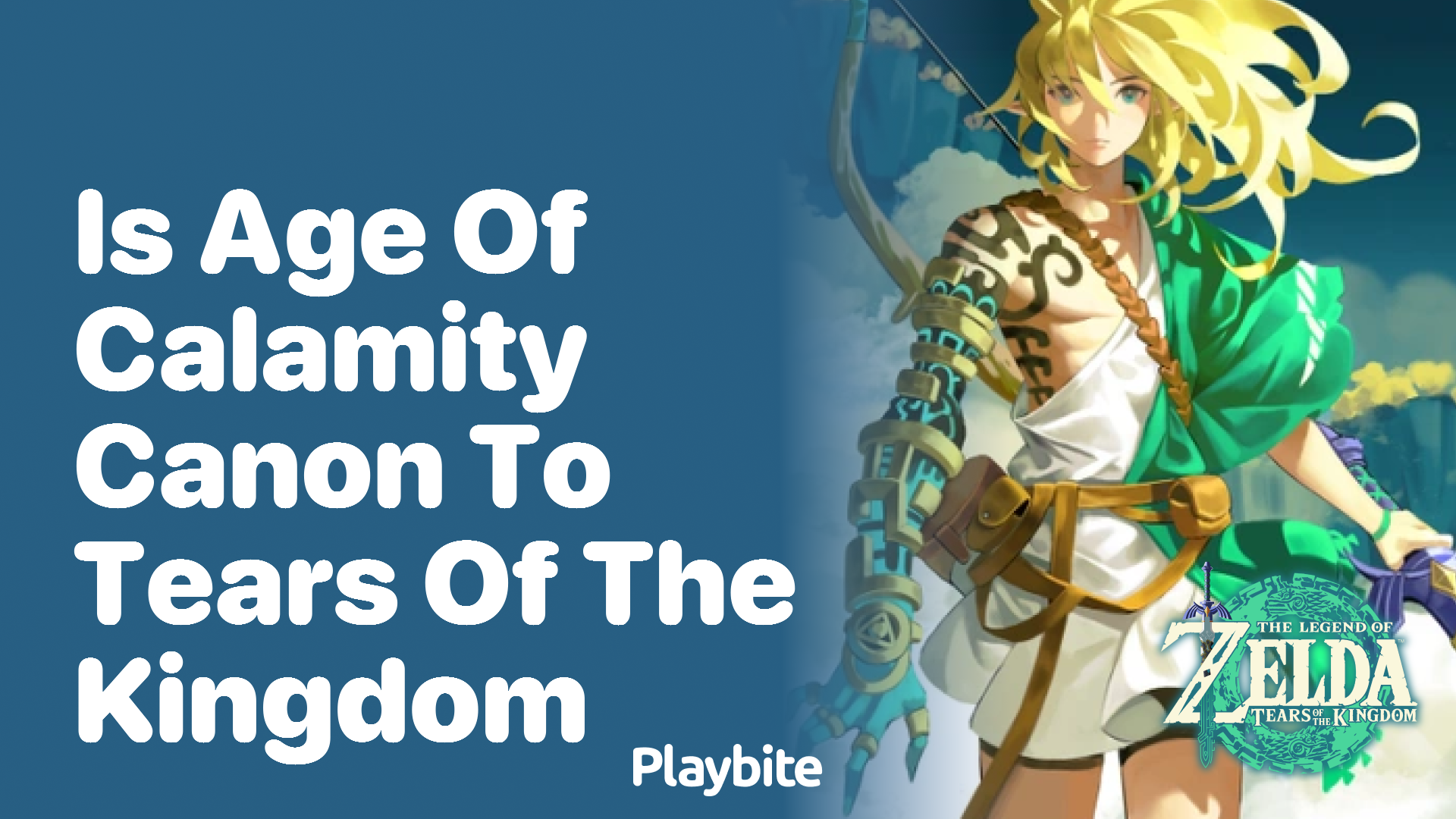 Is Age of Calamity Canon to Tears of the Kingdom?