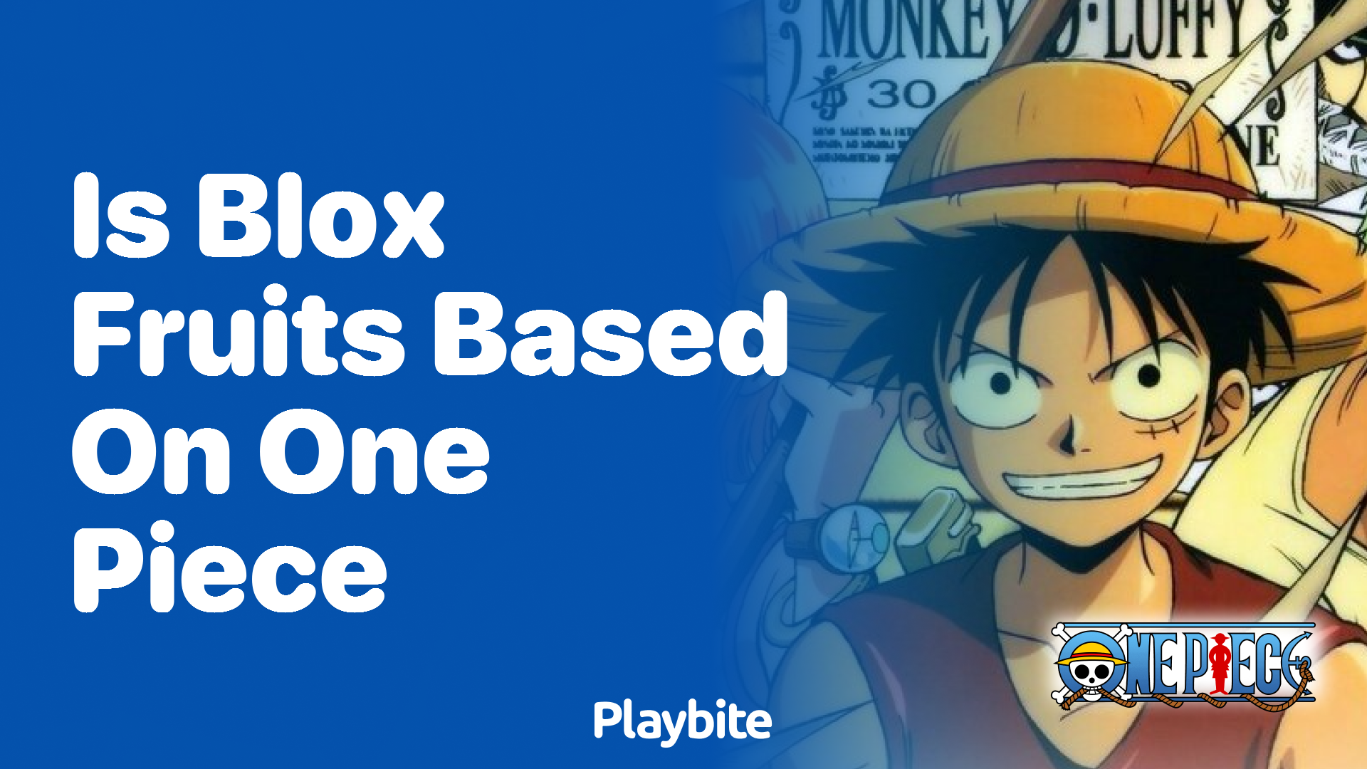 Is Blox Fruits Based on One Piece? Unraveling the Connection
