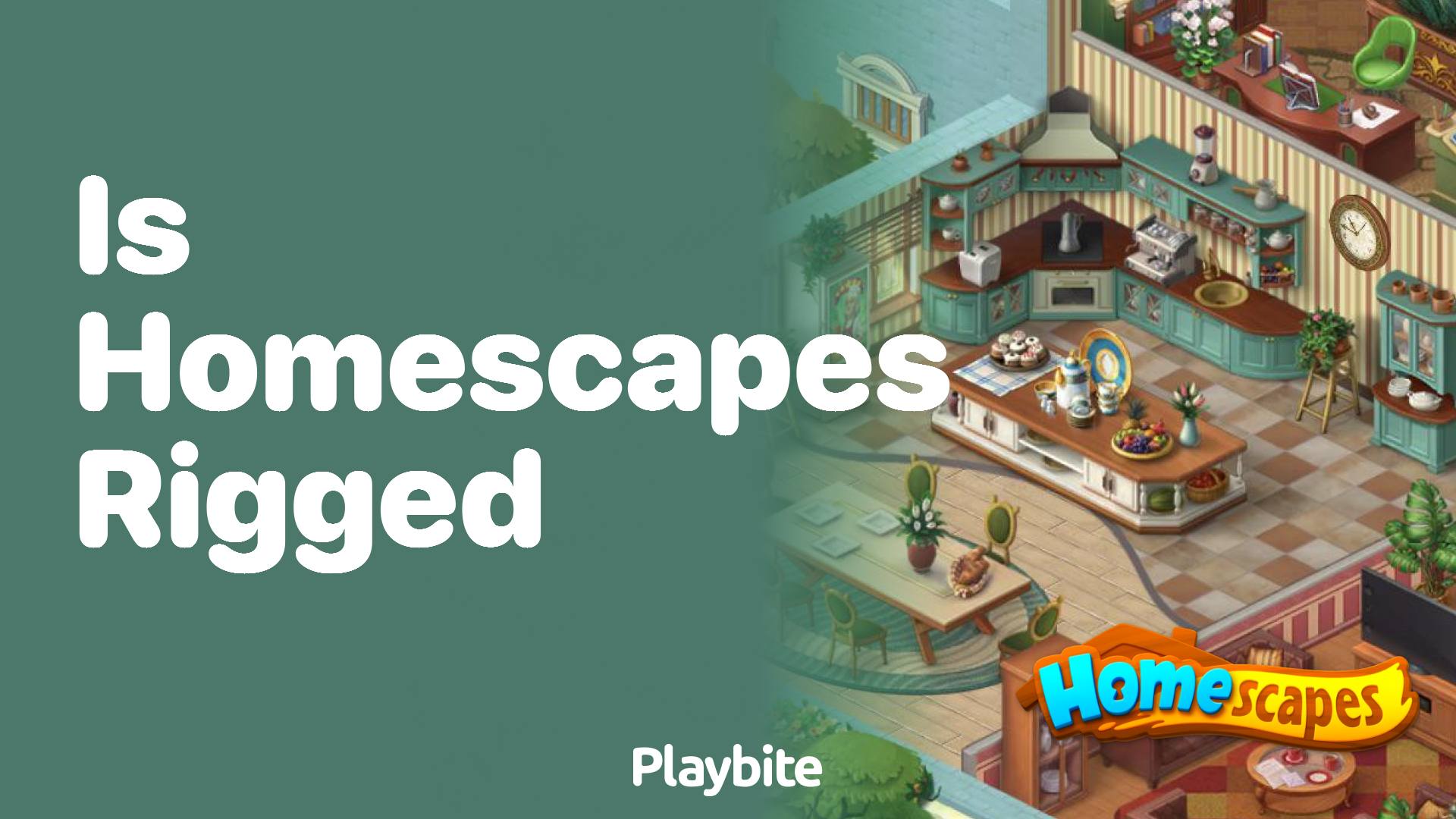 Is Homescapes rigged?