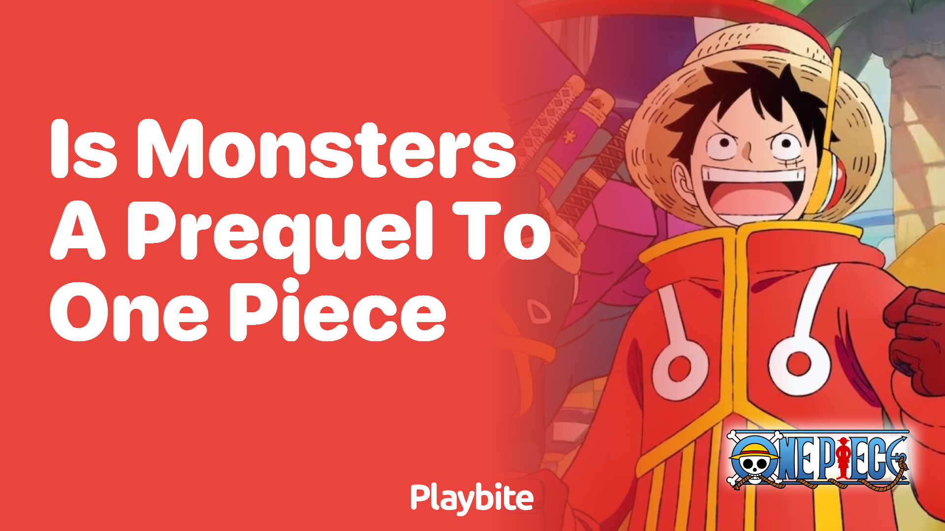 Is Monsters a Prequel to One Piece?