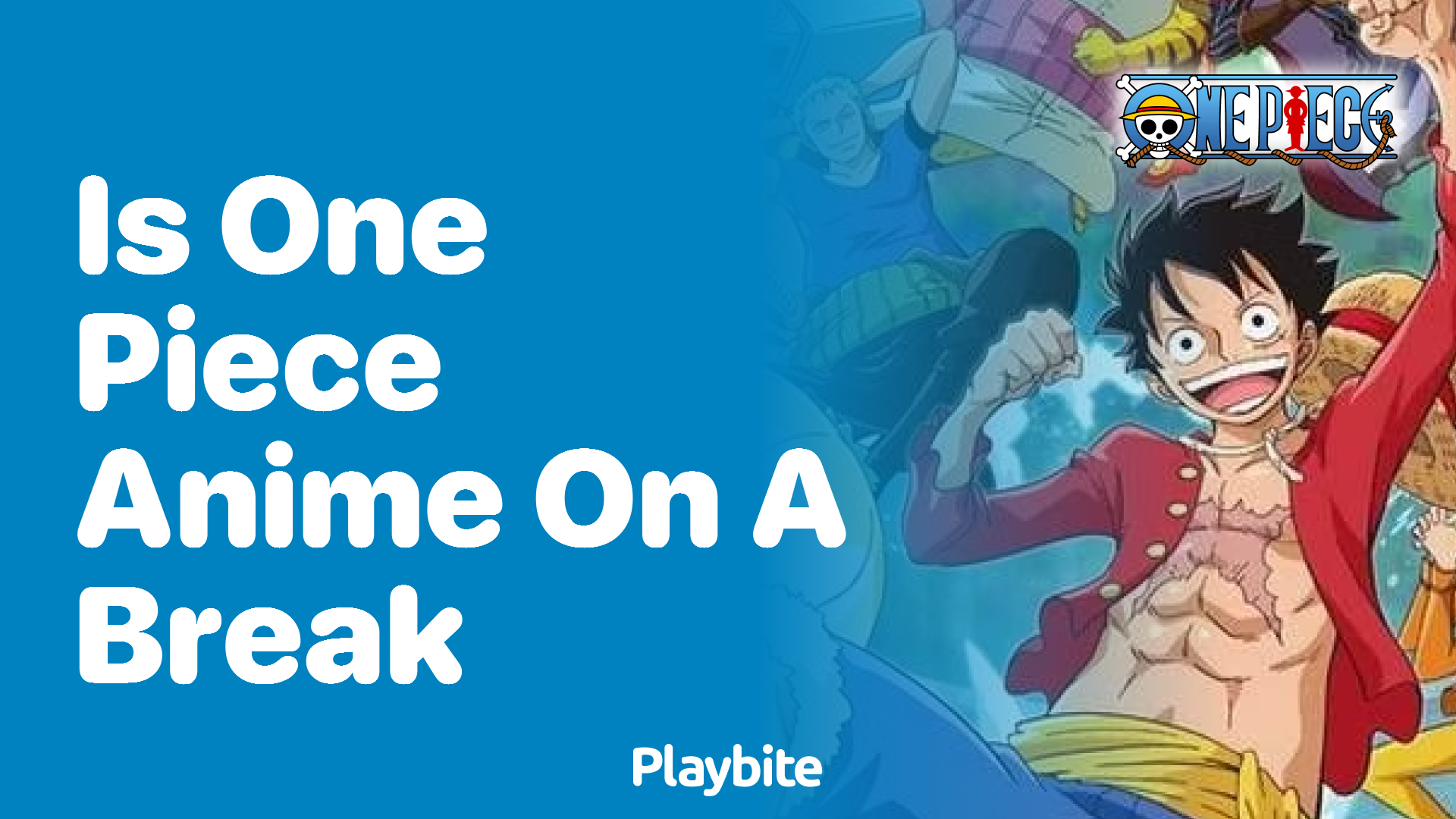 Is One Piece Anime on a Break?
