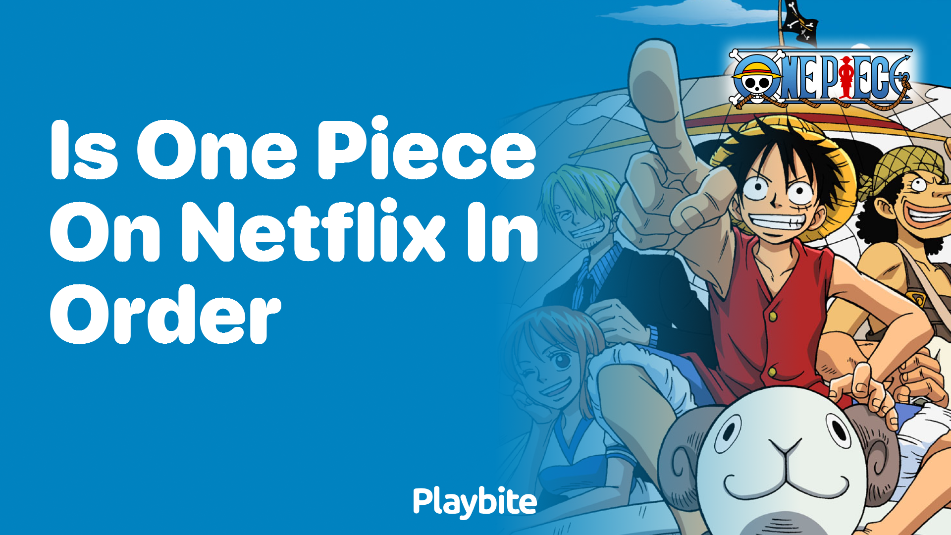 Is One Piece Available in Order on Netflix?
