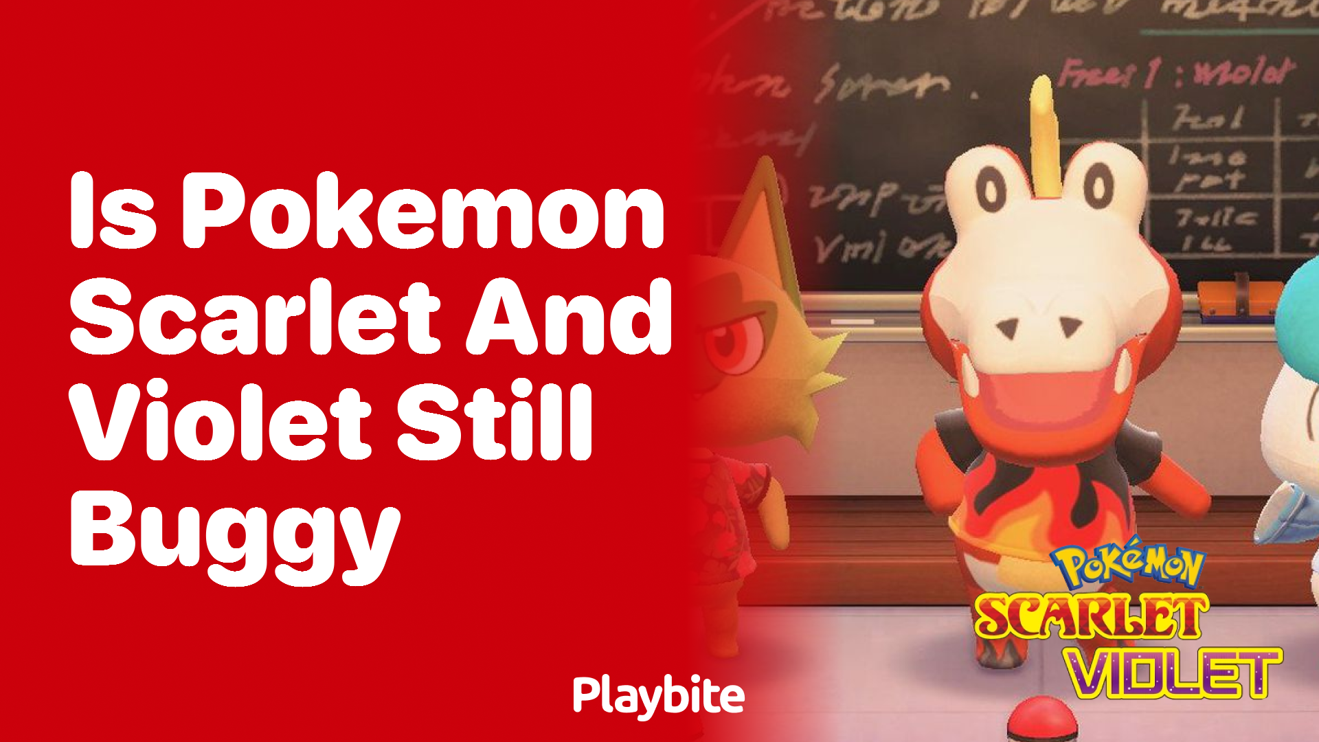 Is Pokemon Scarlet and Violet still buggy?