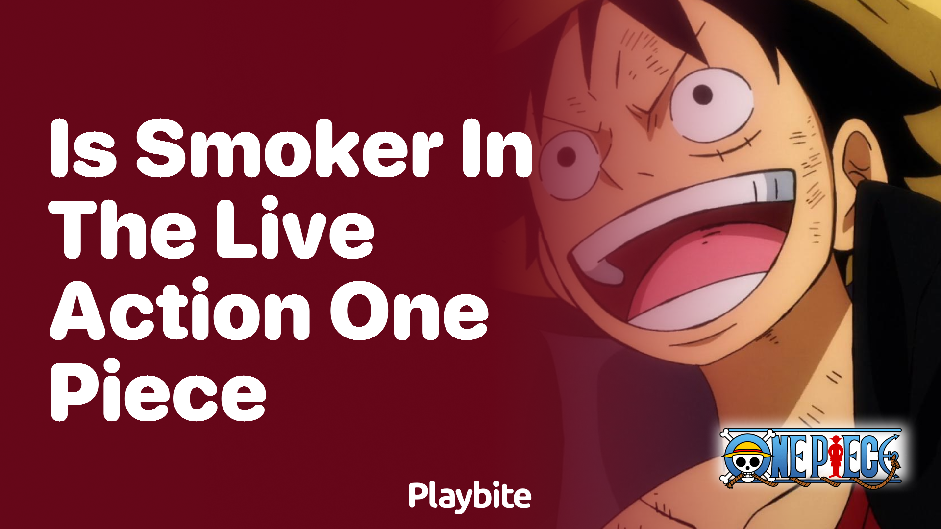 Is Smoker in the Live-Action One Piece?