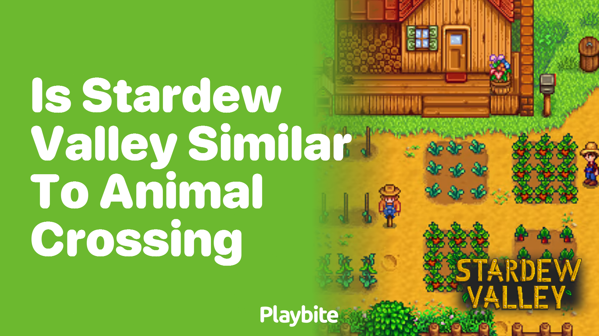Is Stardew Valley similar to Animal Crossing?