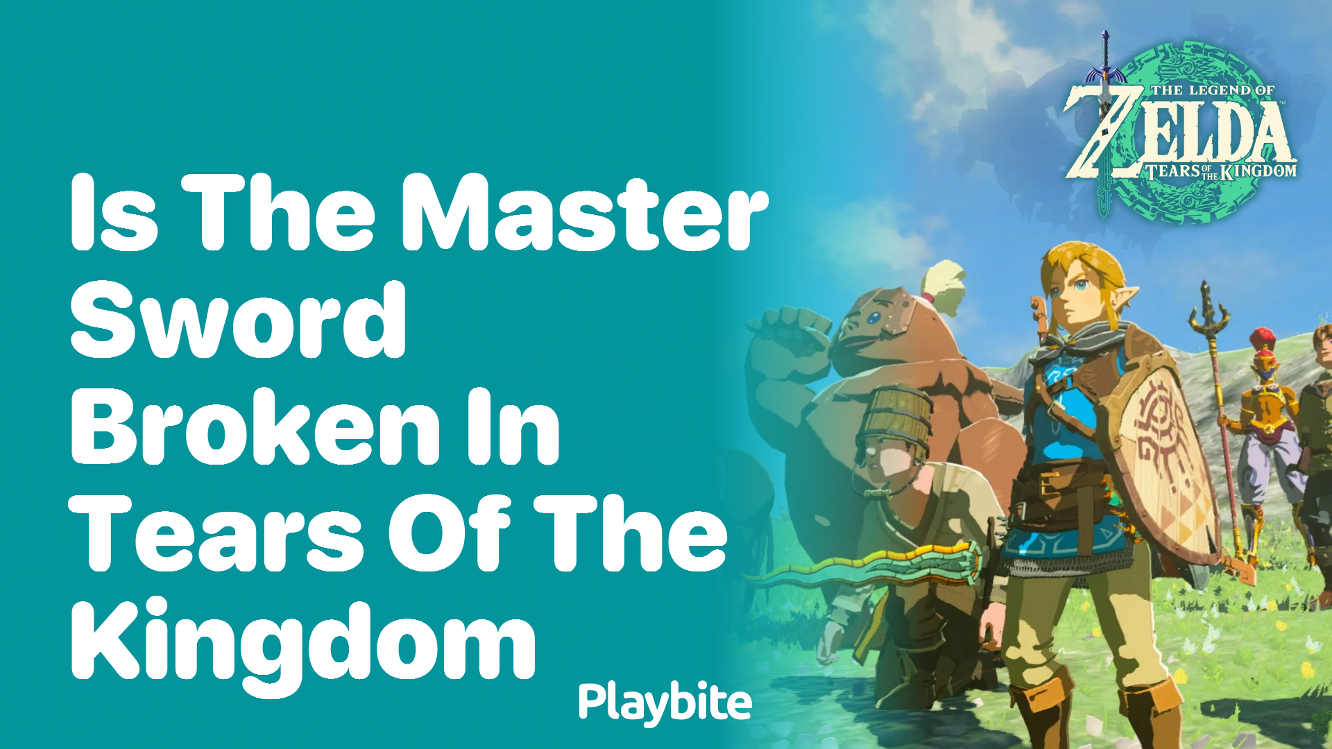 Is the Master Sword Broken in Tears of the Kingdom?