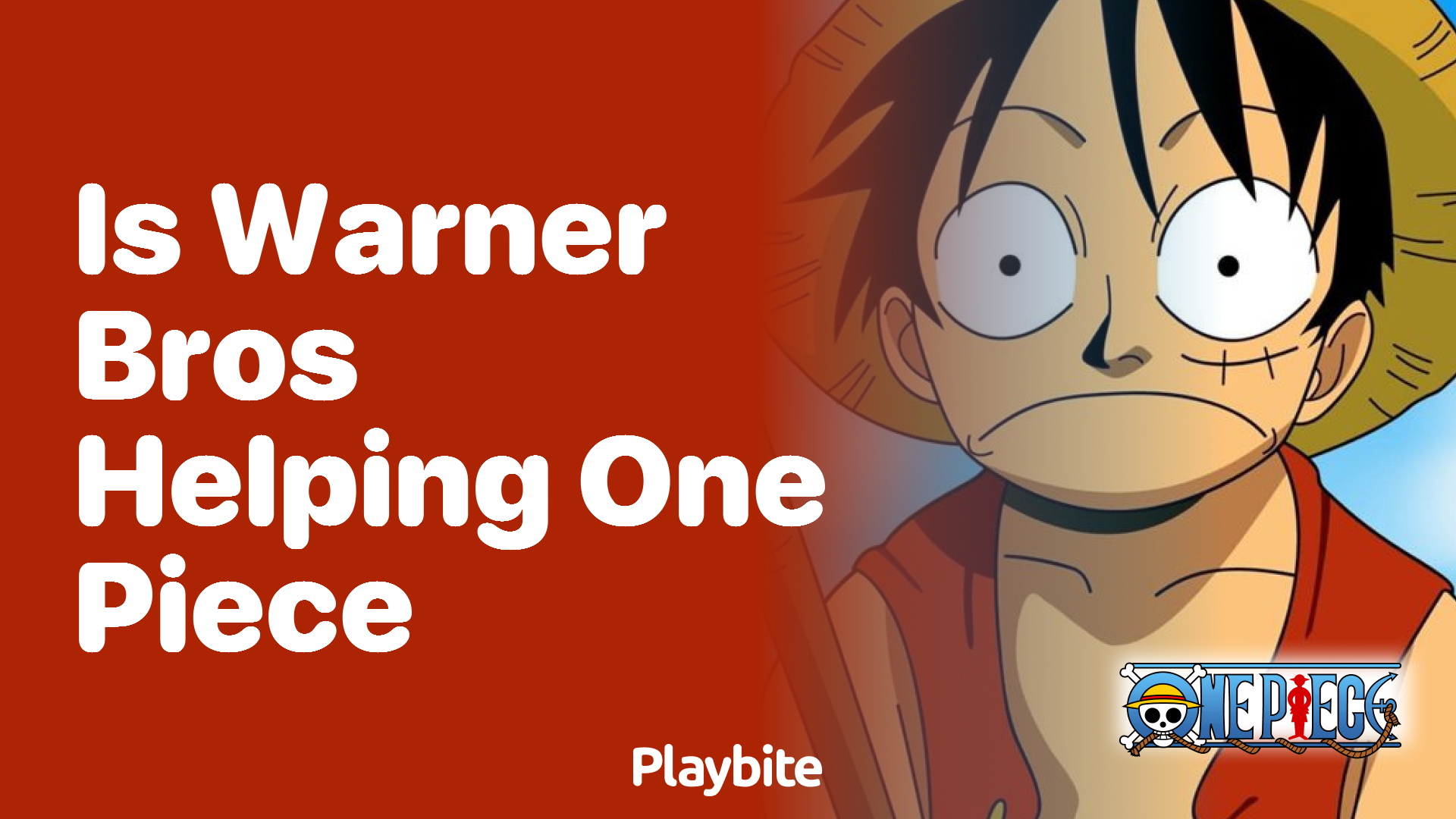 Is Warner Bros Helping One Piece? Unveiling the Collaboration