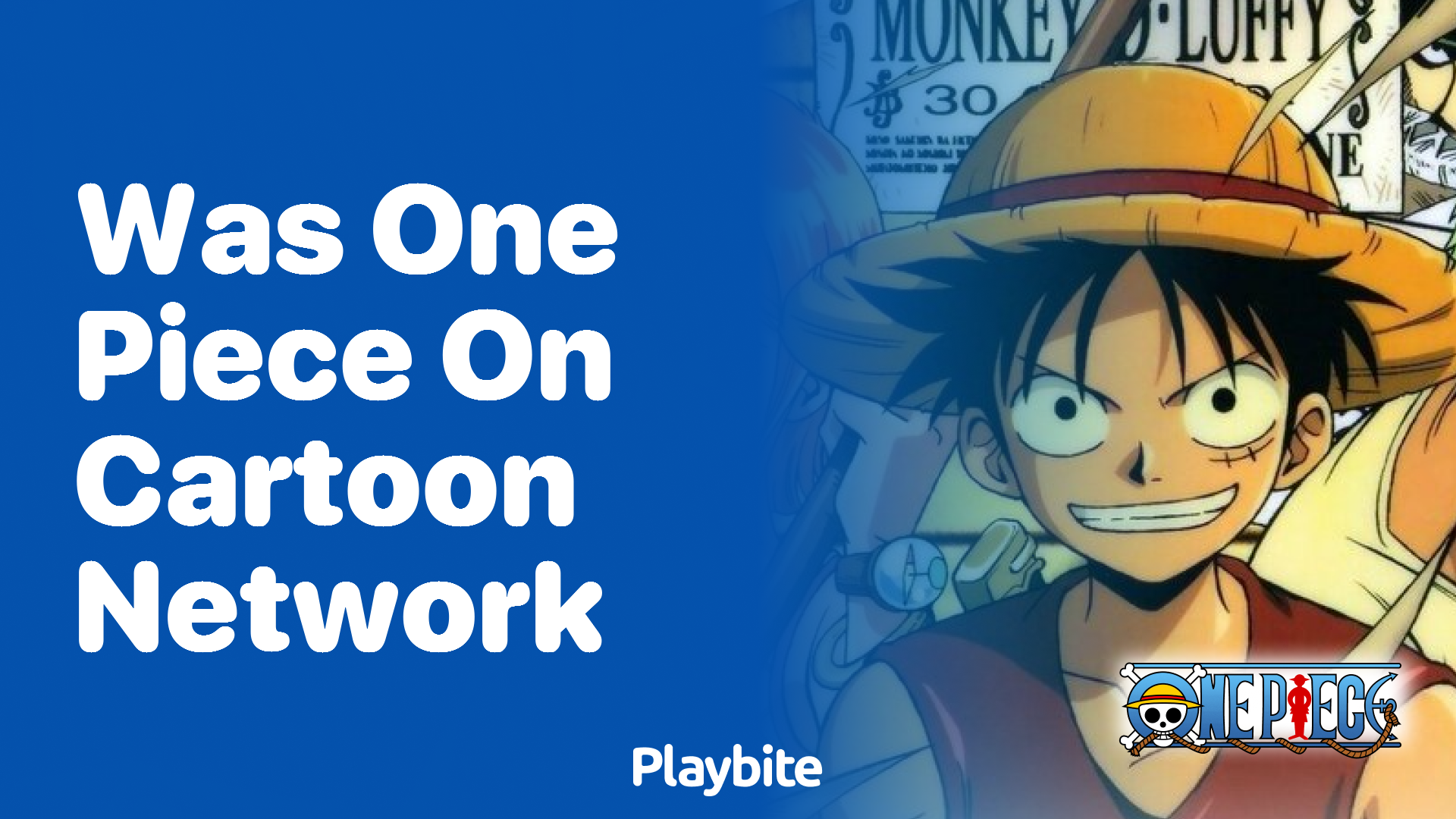 Was One Piece on Cartoon Network? Let’s Dive Into the Answer!