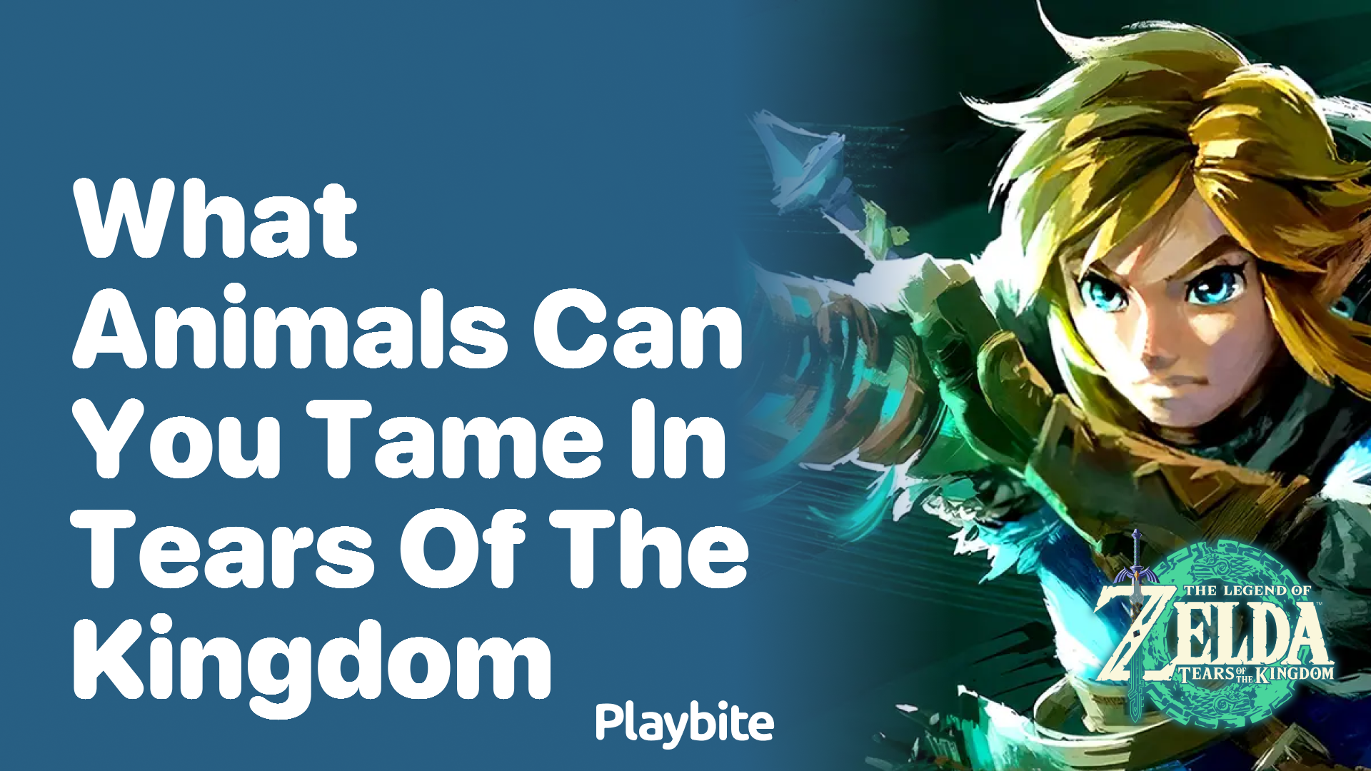 What Animals Can You Tame in Tears of the Kingdom?