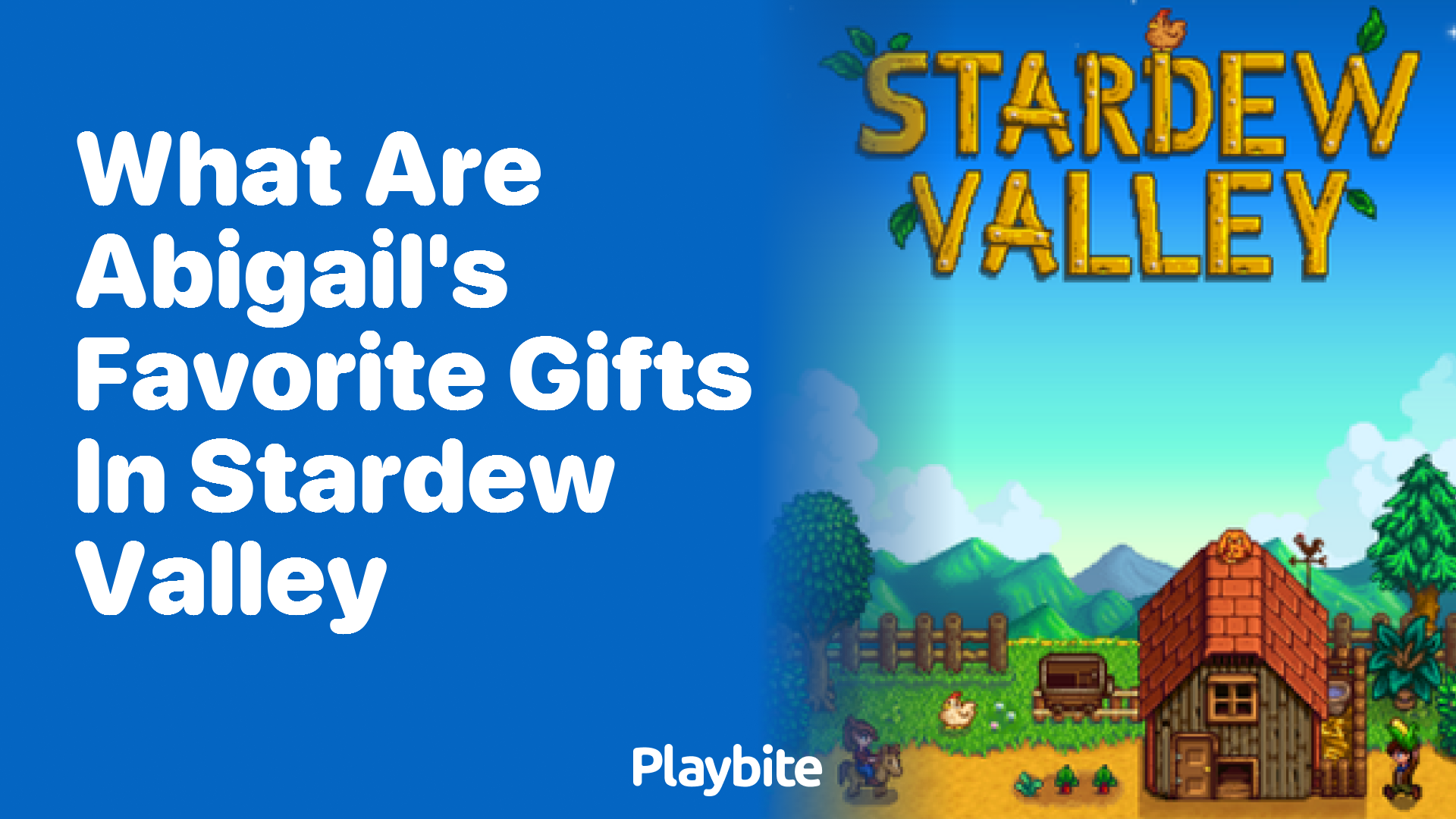 What are Abigail’s favorite gifts in Stardew Valley?