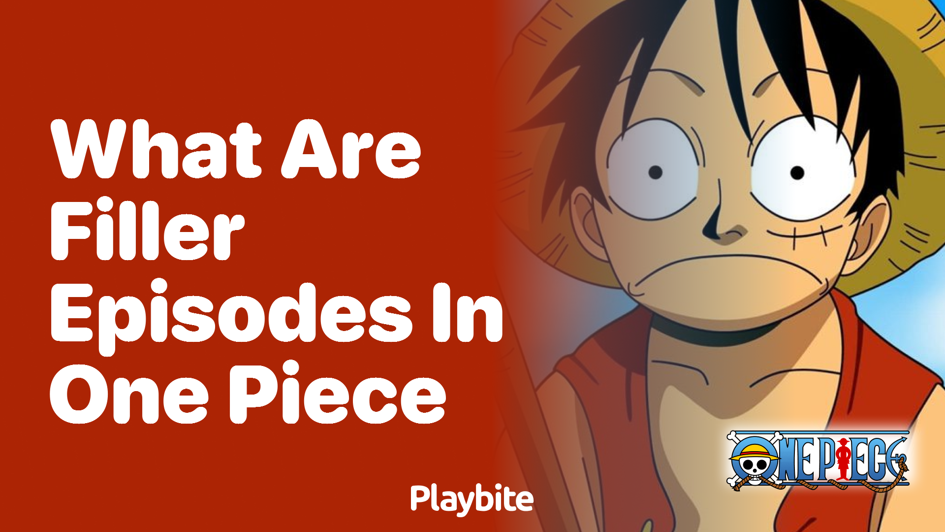 What Are Filler Episodes in One Piece?