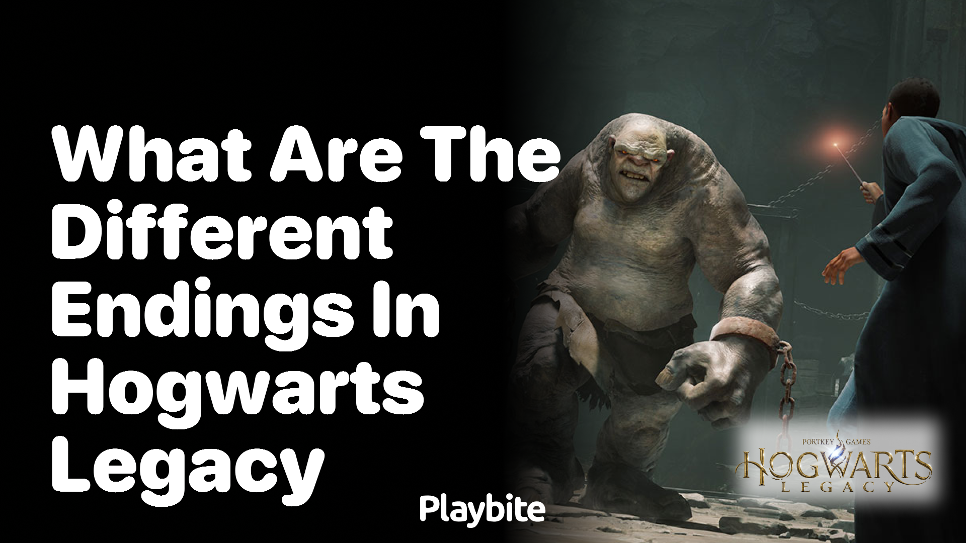 What are the different endings in Hogwarts Legacy?