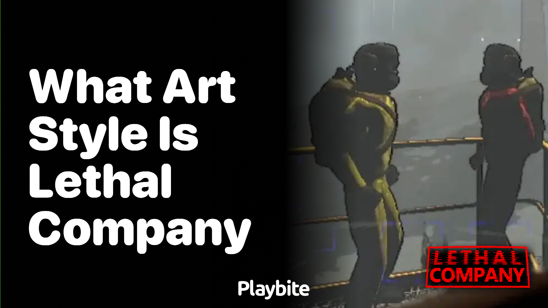 What art style is Lethal Company