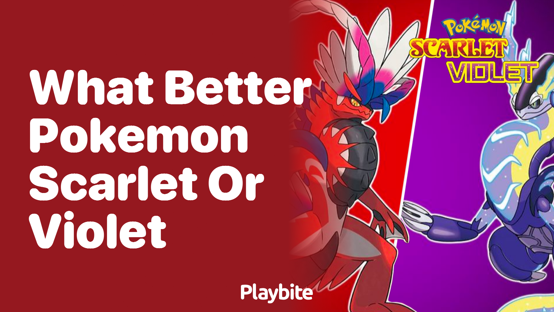 What’s Better, Pokemon Scarlet or Violet?