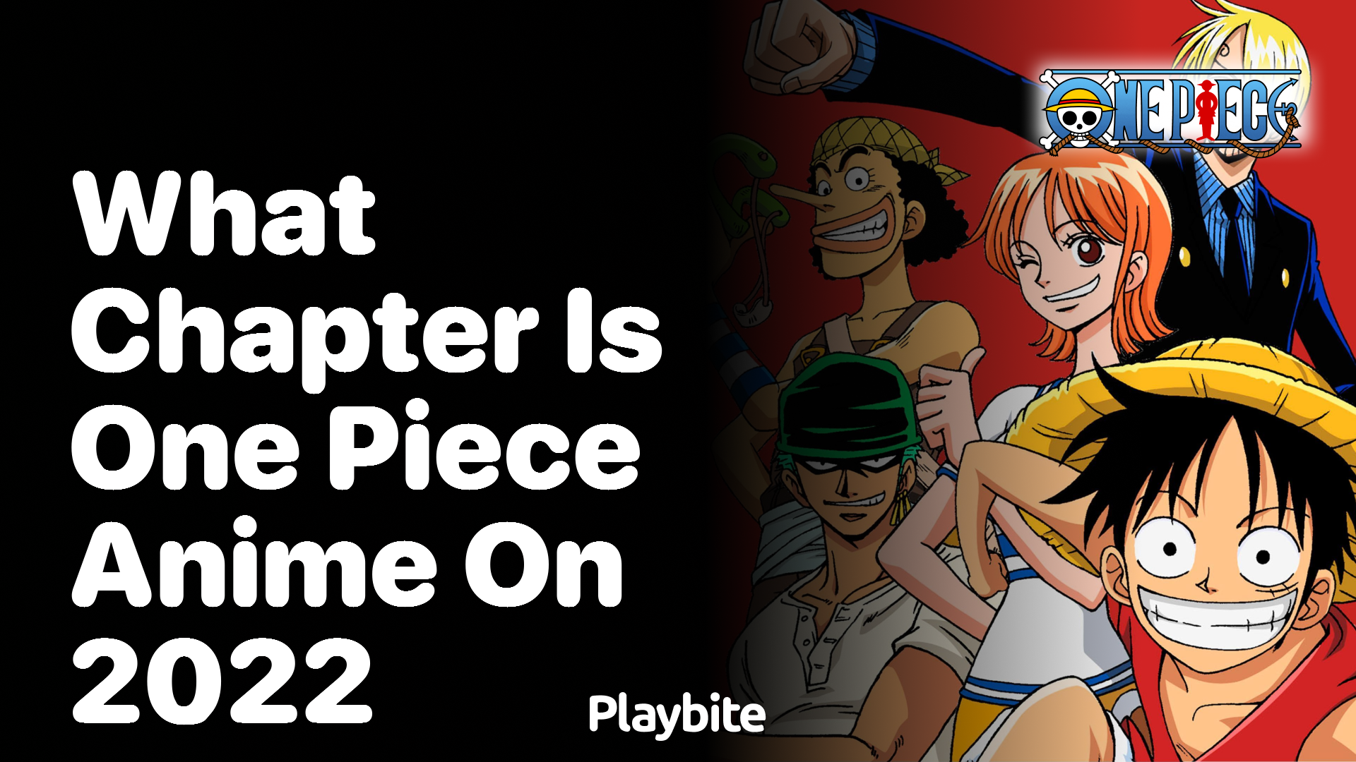 What Chapter is the One Piece Anime on in 2022?