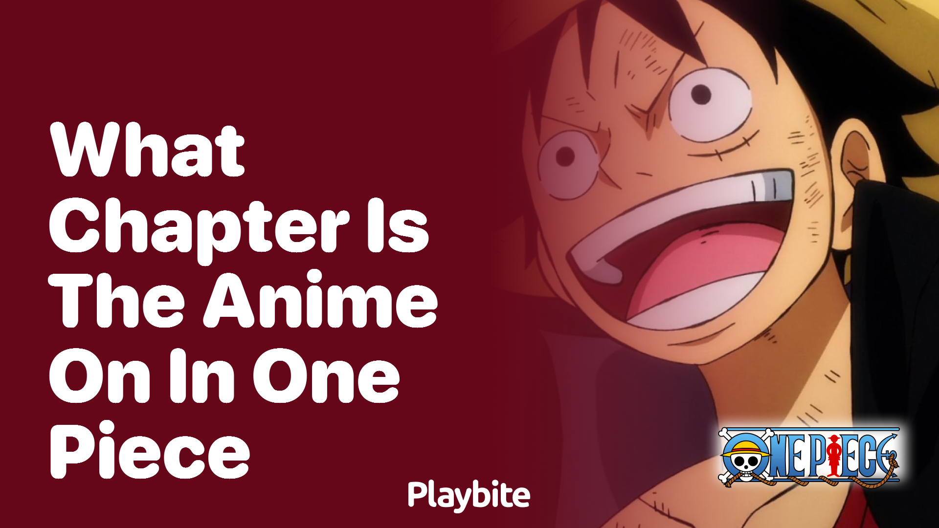 What Chapter Is the Anime On in One Piece?