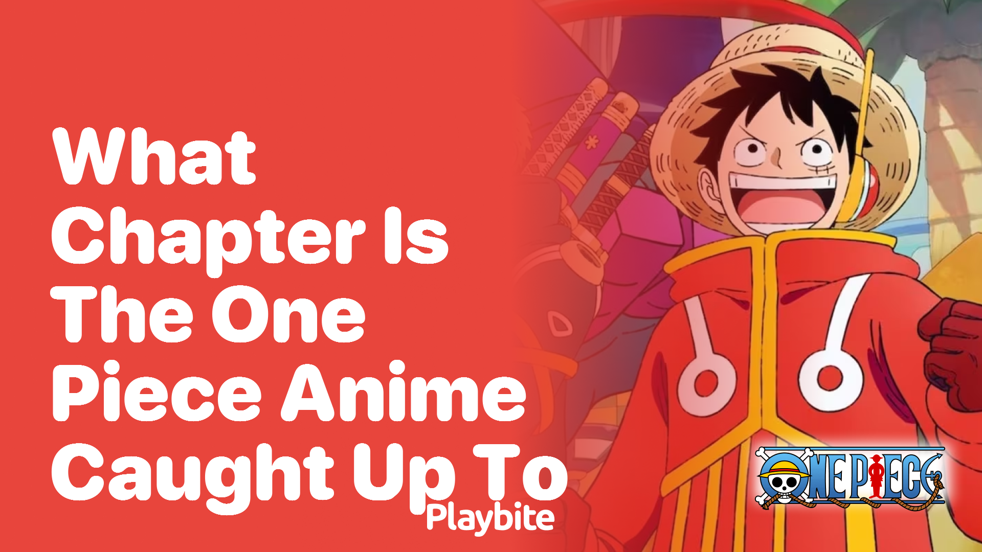 What Chapter is the One Piece Anime Caught Up To?