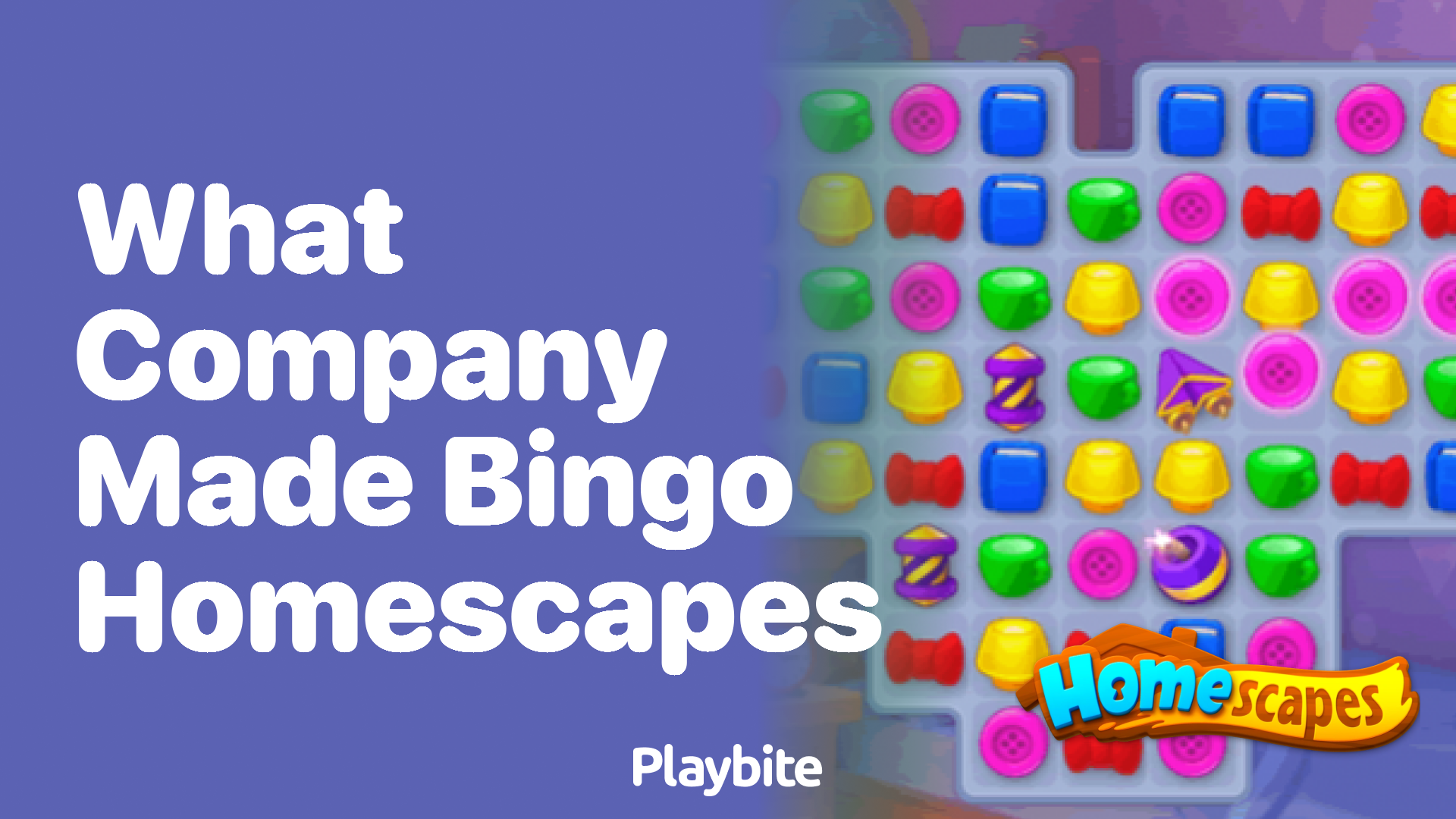What company developed Bingo Homescapes?