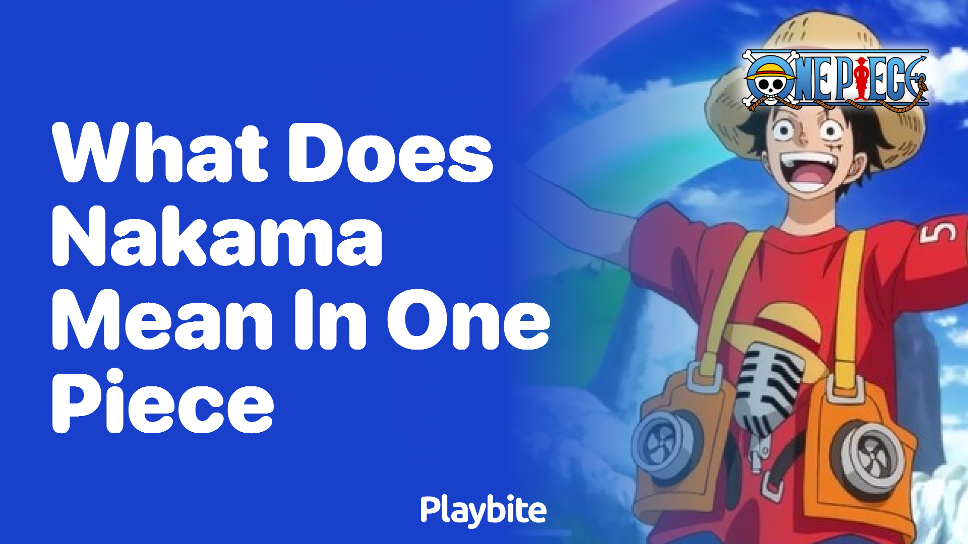 What Does ‘Nakama’ Mean in One Piece?