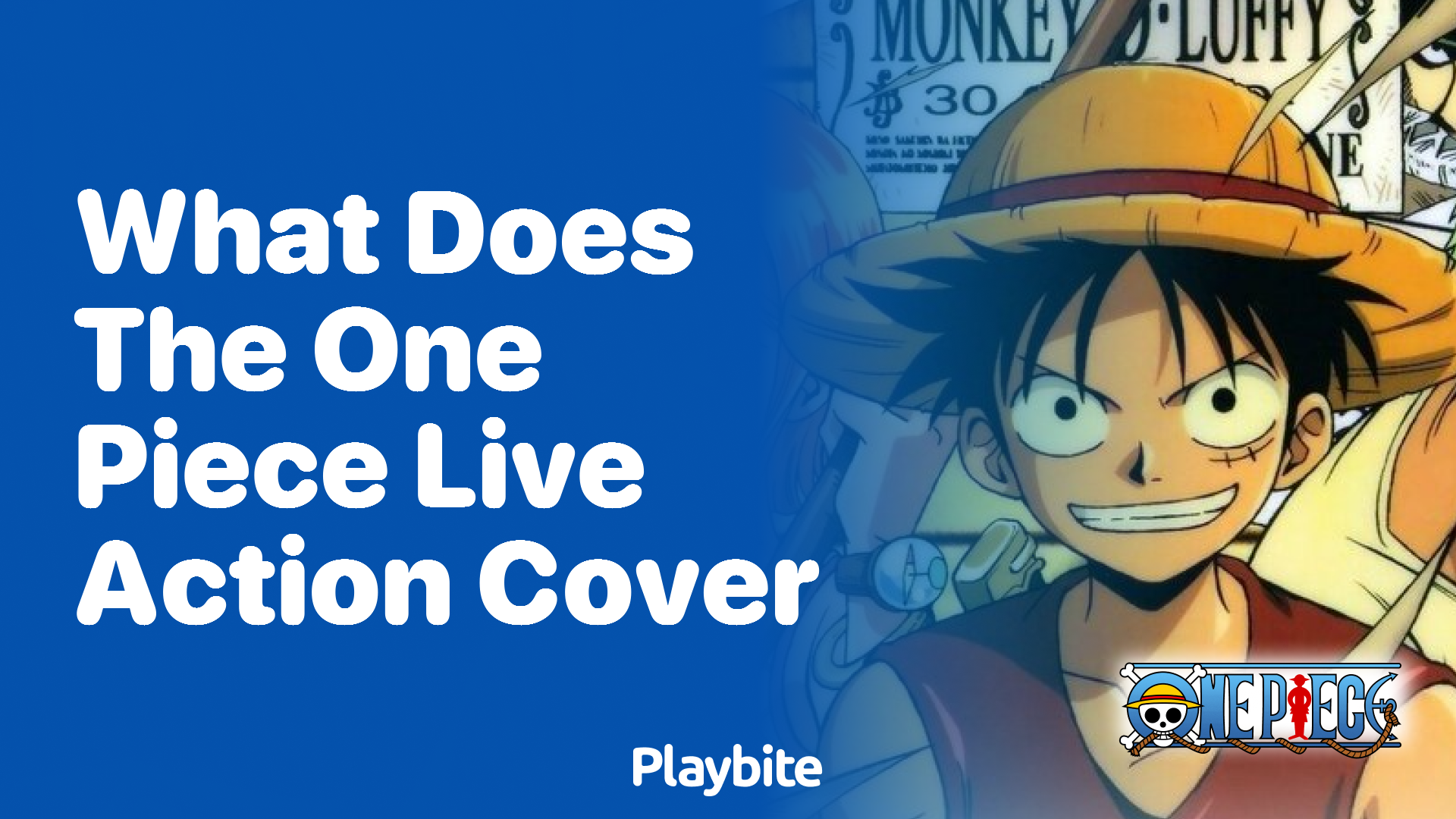 What Does the One Piece Live Action Cover?