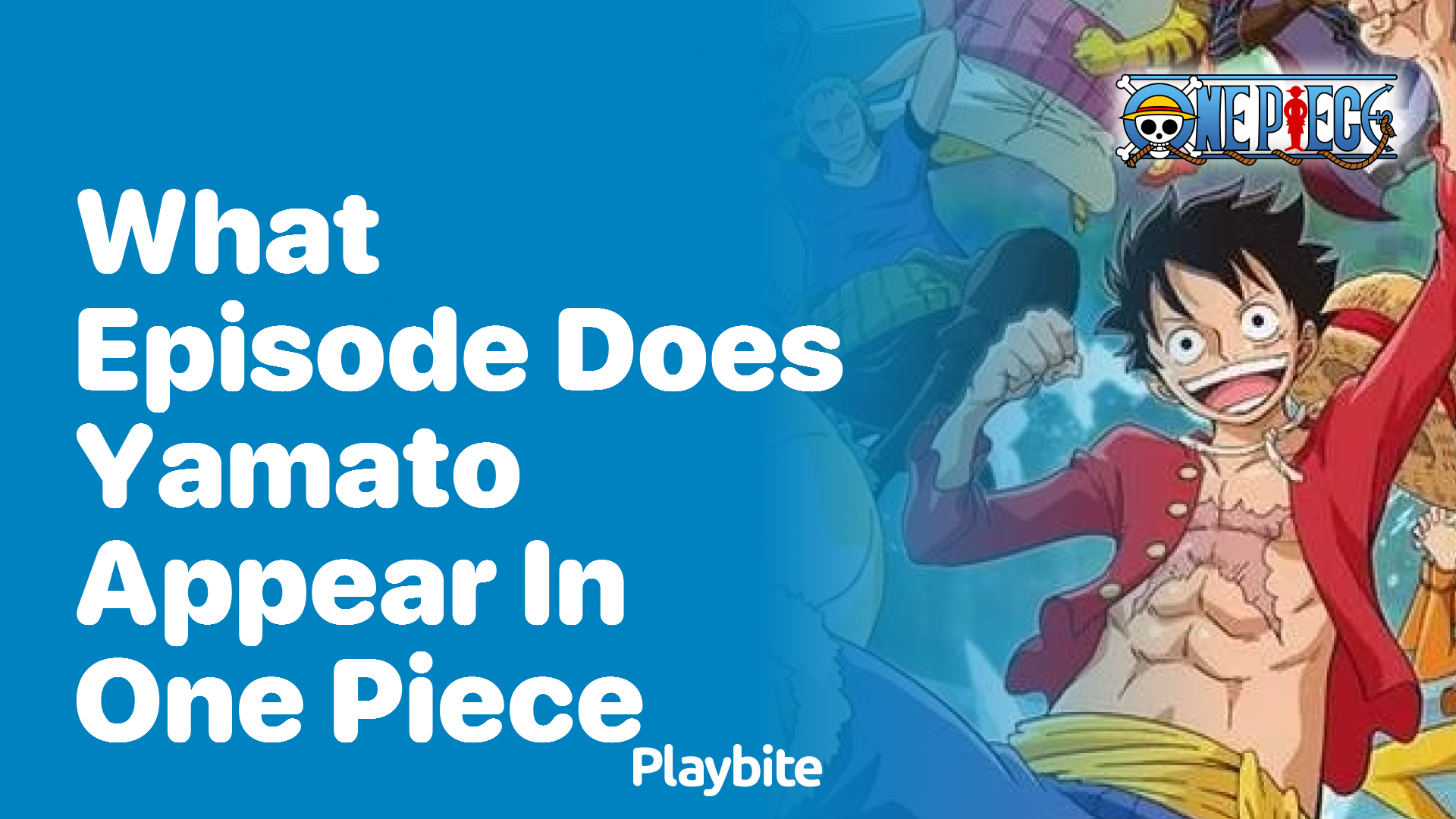 What Episode Does Yamato Appear in One Piece?