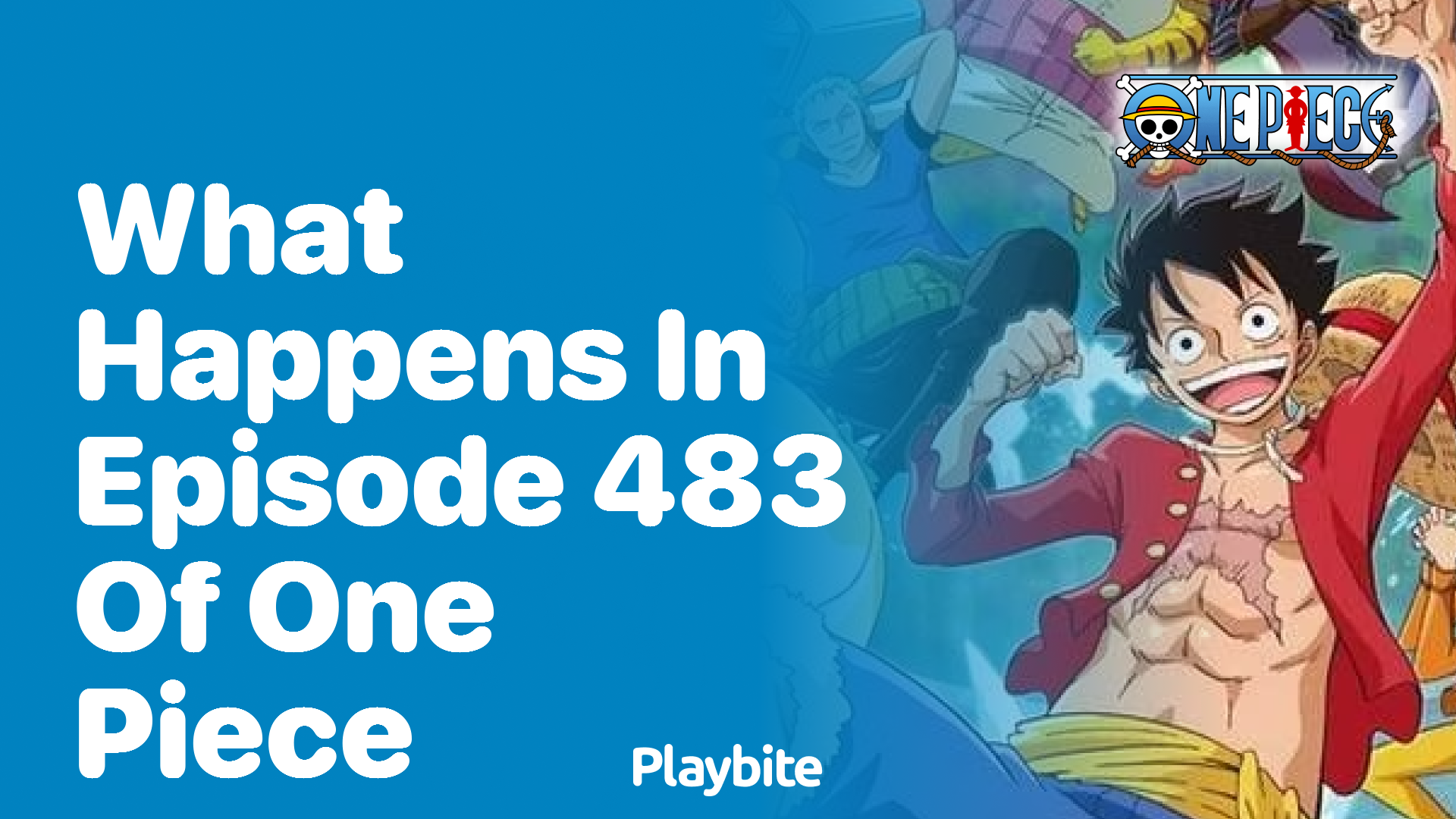 What Happens in Episode 483 of One Piece?