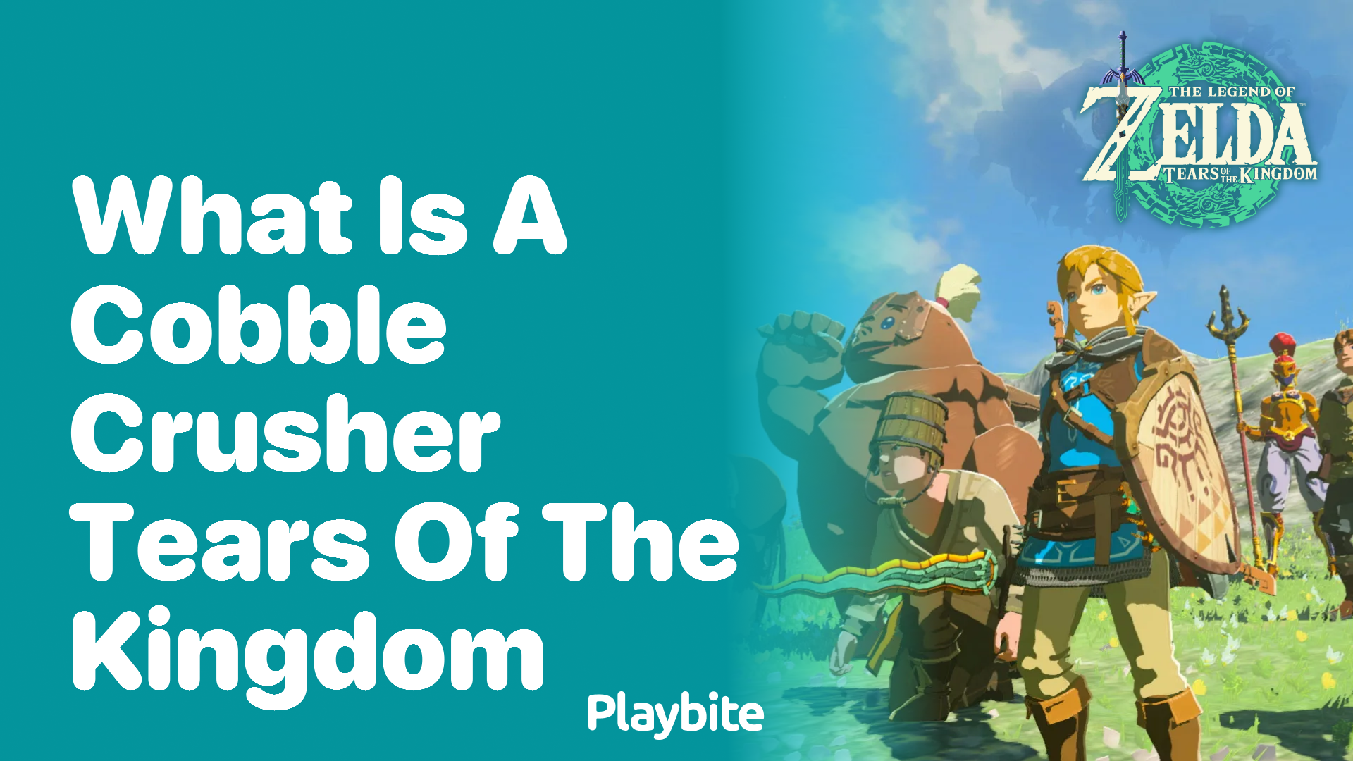 What is a Cobble Crusher in Tears of the Kingdom?