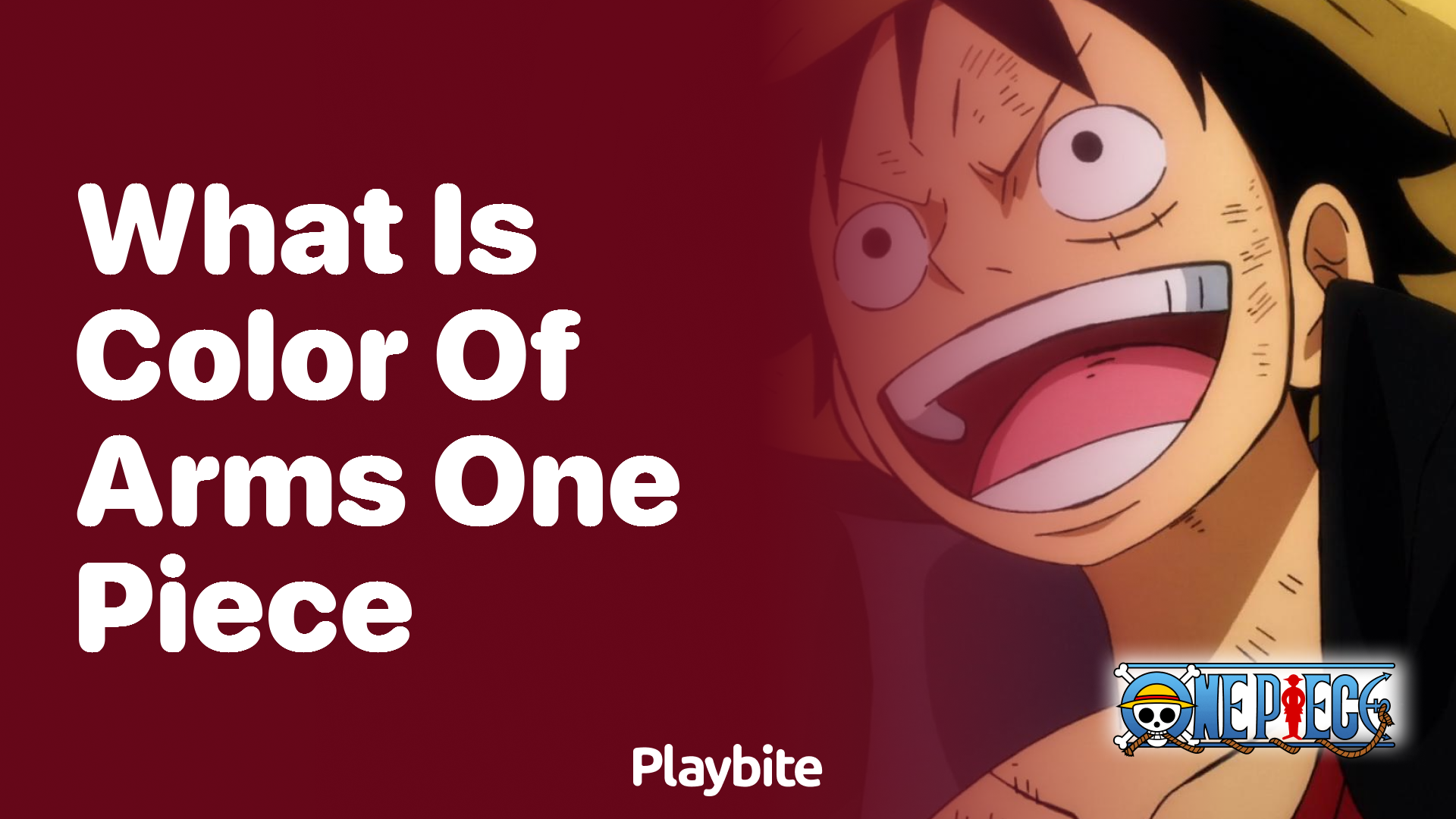 What is the Color of Arms in One Piece?