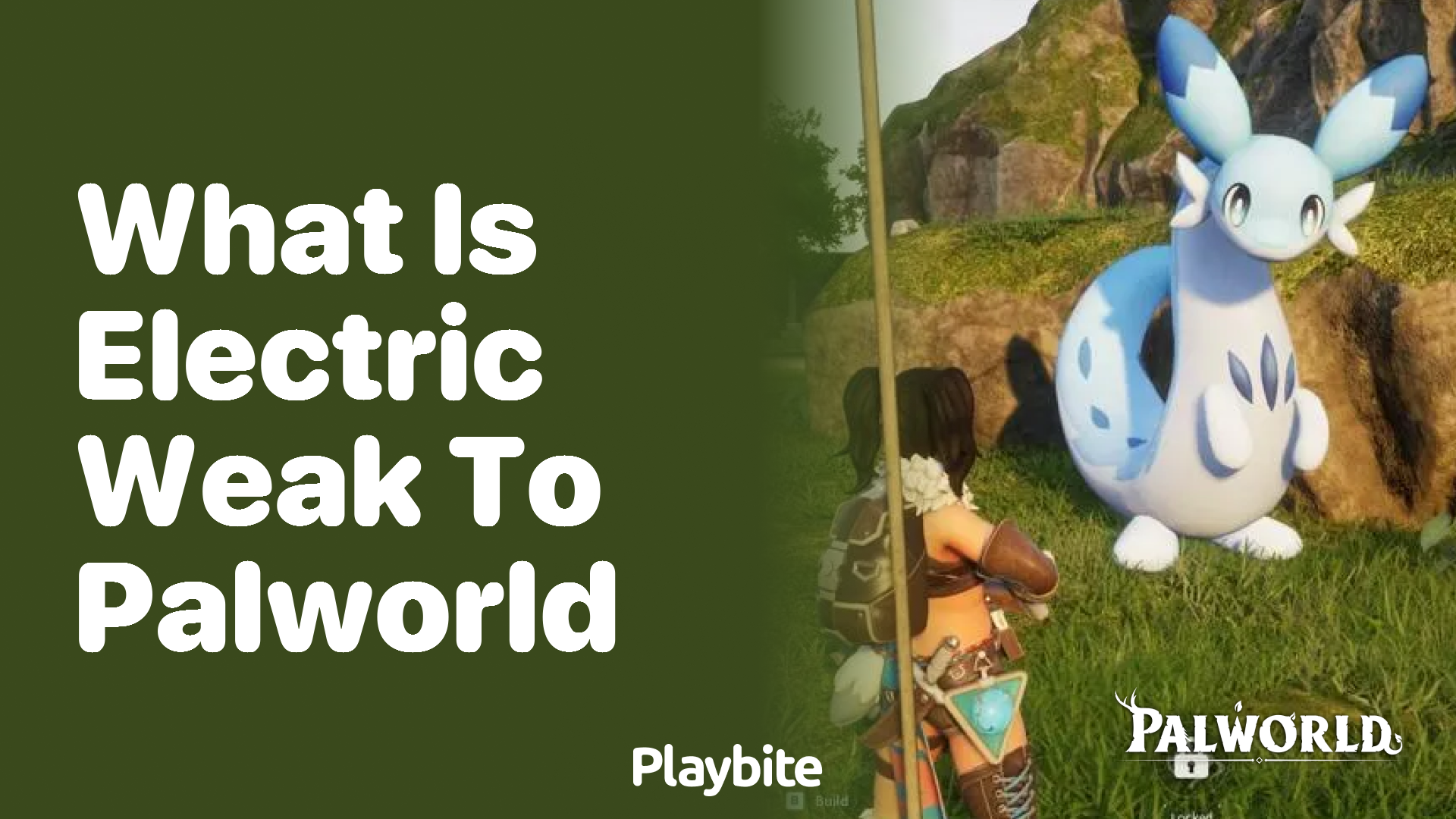 What is Electric weak to in Palworld?
