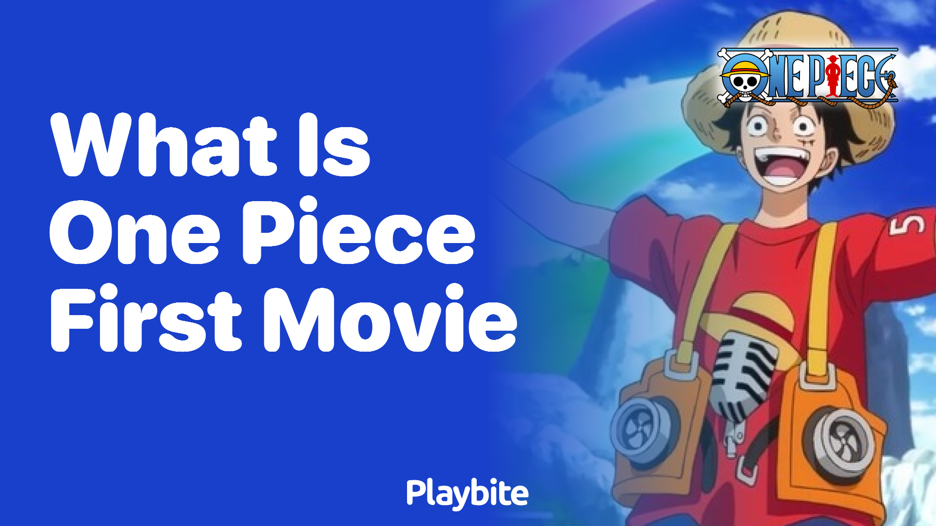 What Is the First Movie of One Piece?