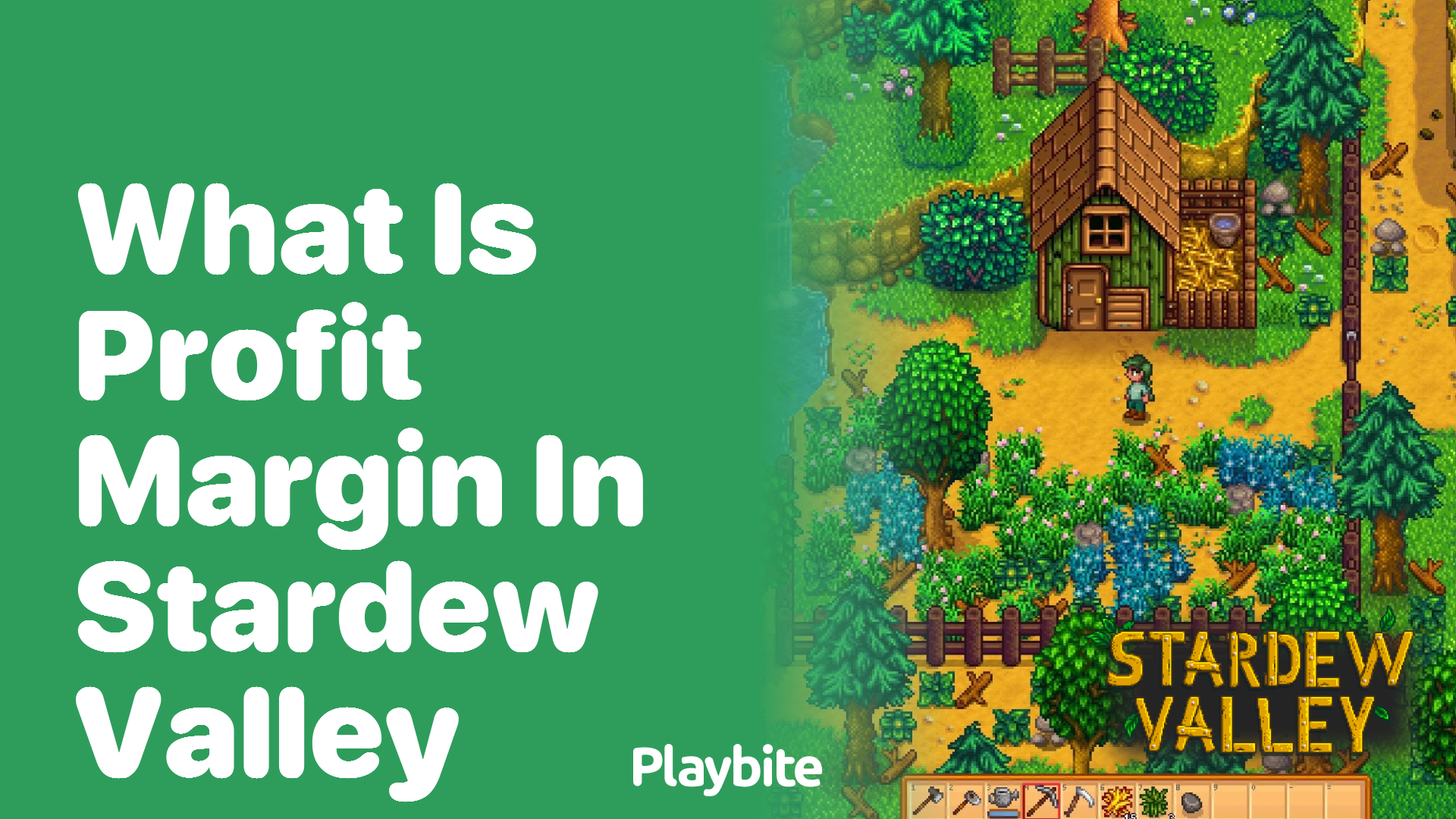 What is the profit margin in Stardew Valley?