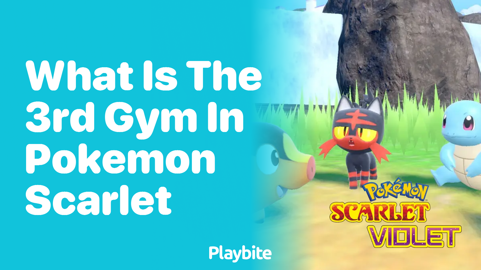 What is the 3rd Gym in Pokemon Scarlet?