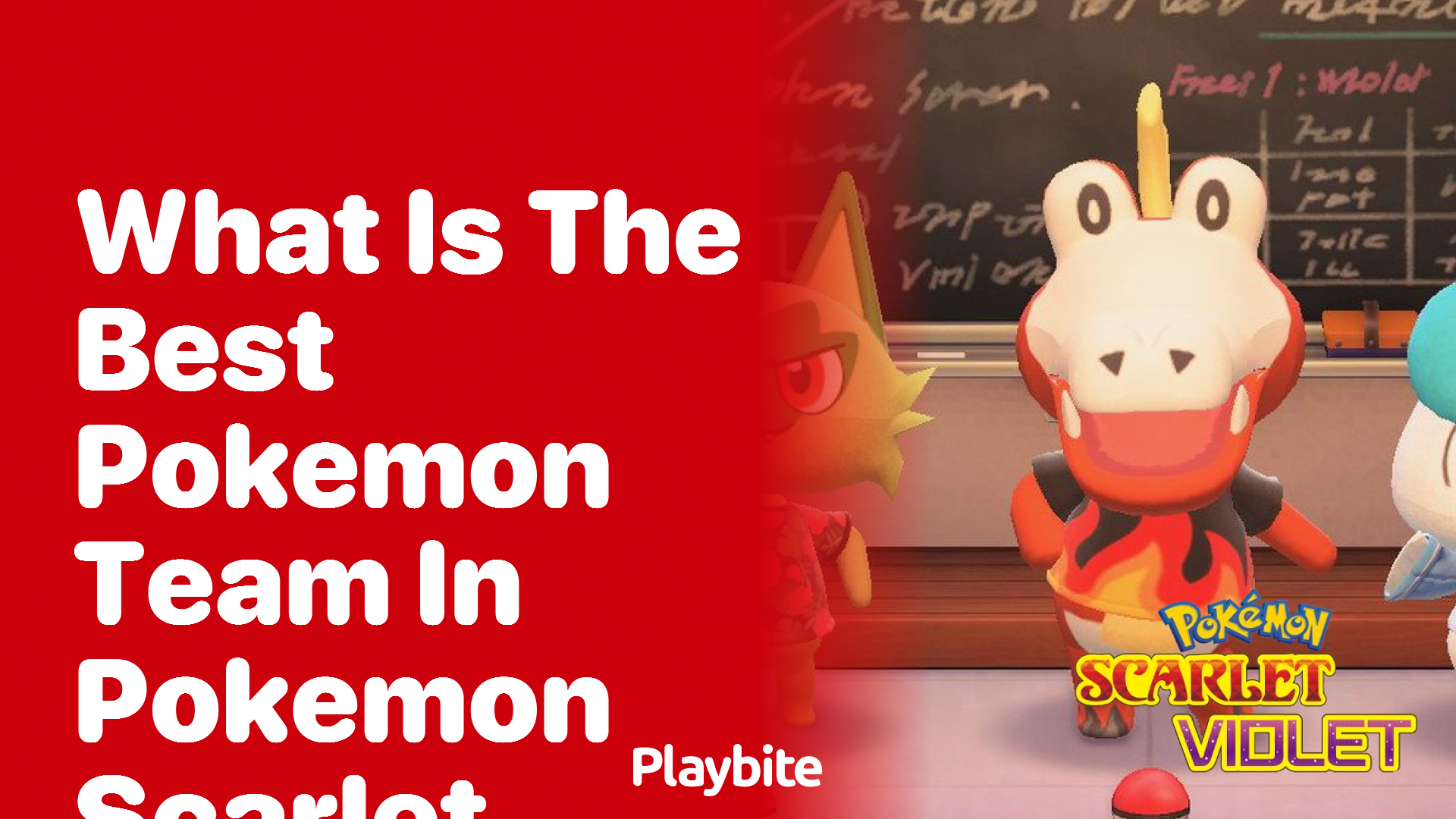What is the Best Pokemon Team in Pokemon Scarlet?
