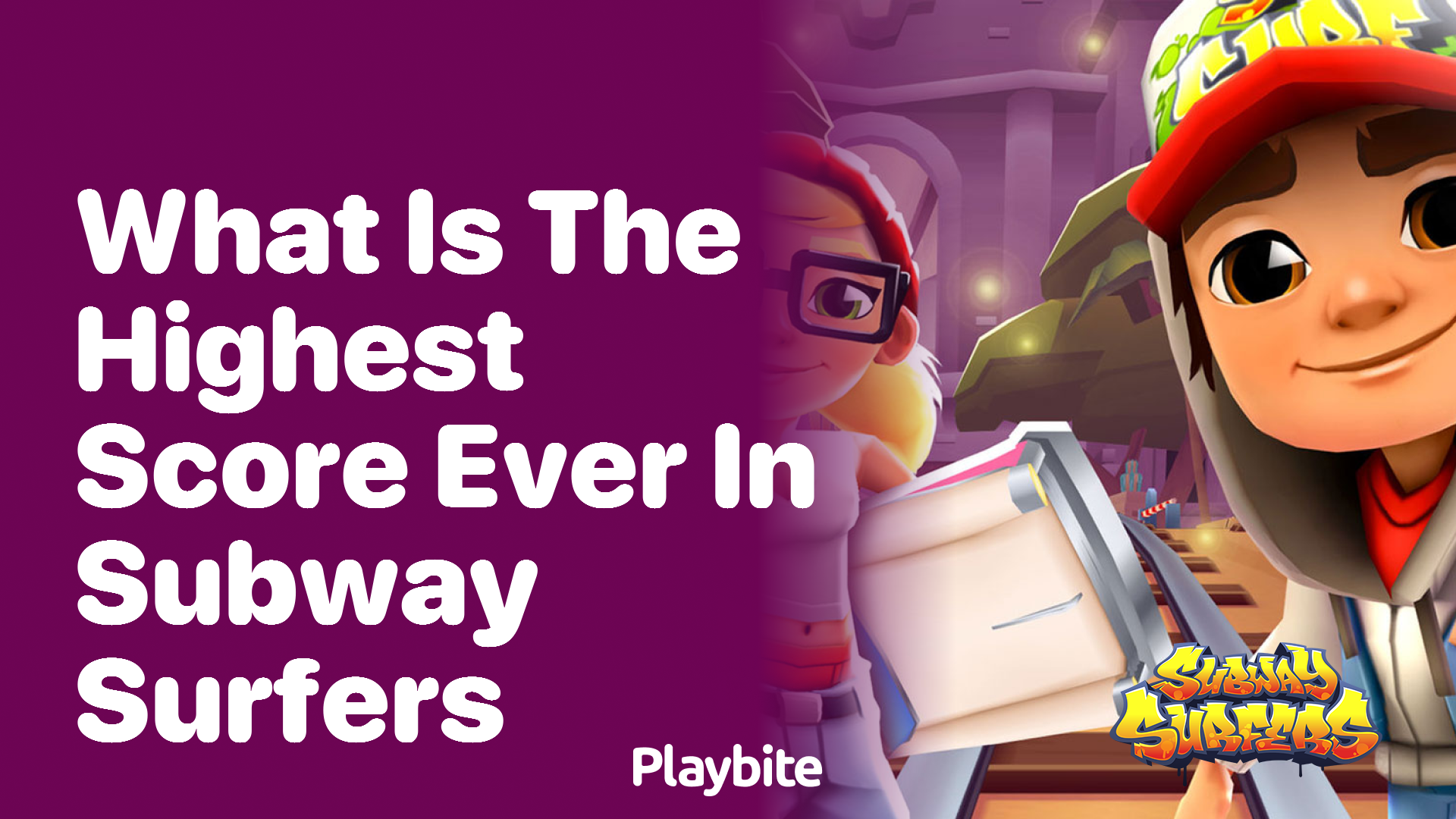 What is the highest score ever in Subway Surfers?