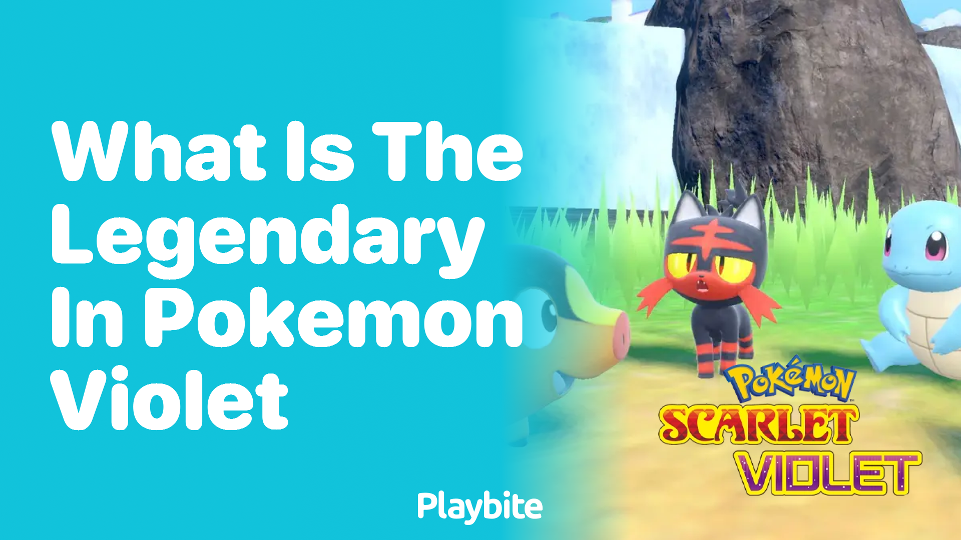 What is the legendary Pokémon in Pokémon Violet?