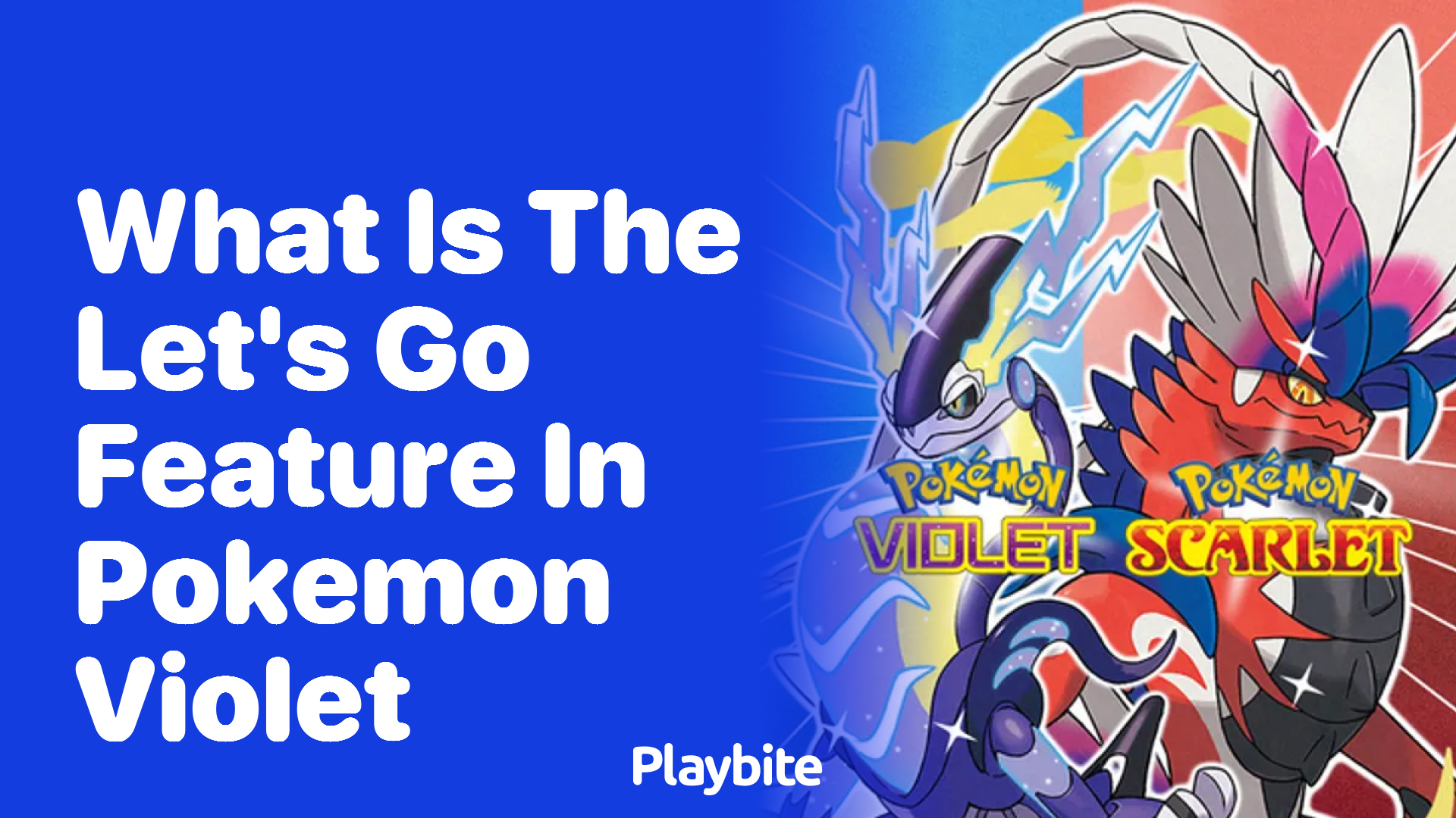 What is the Let’s Go feature in Pokemon Violet?