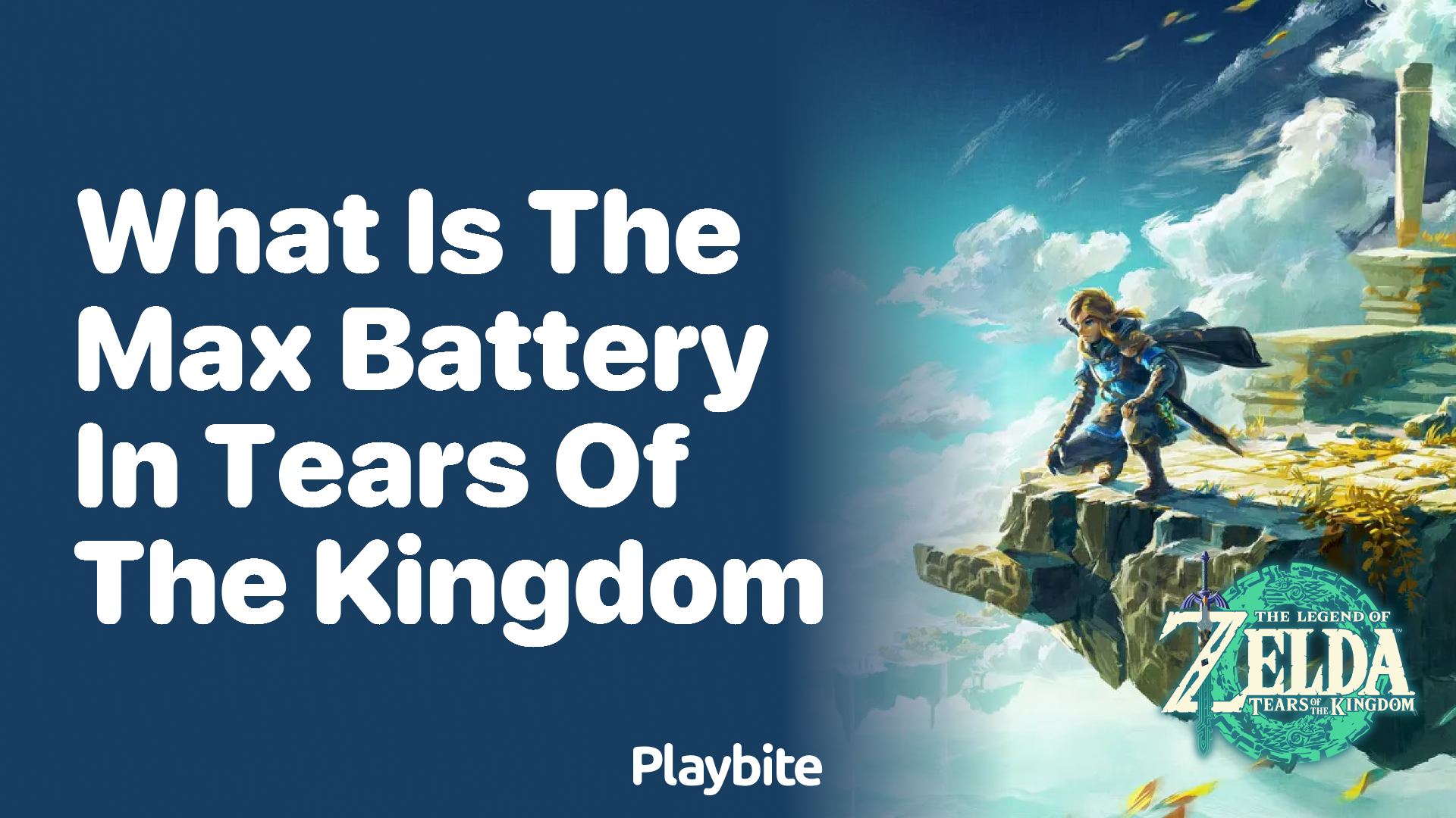 What is the Max Battery in Tears of the Kingdom?