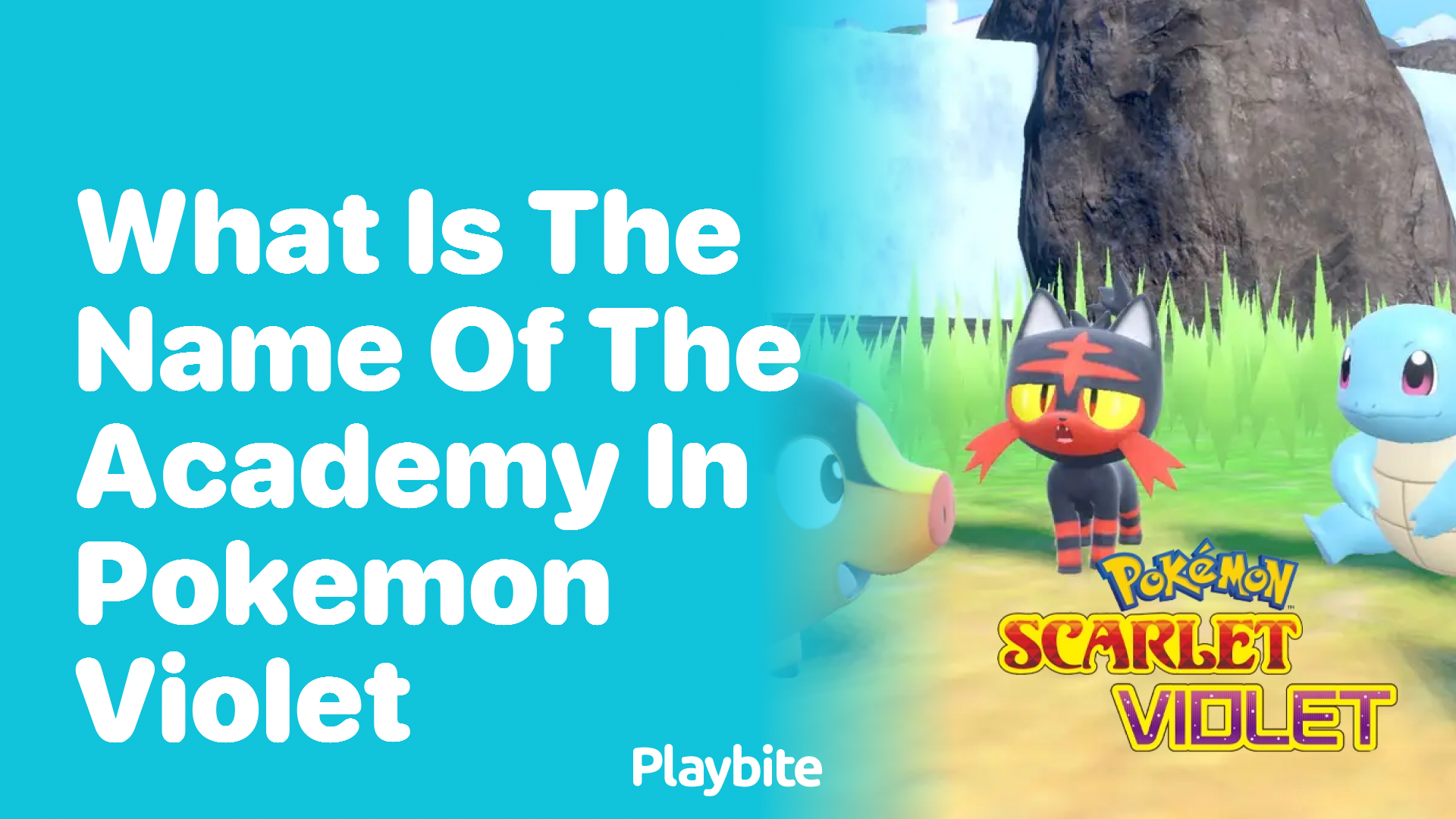 What is the name of the academy in Pokemon Violet?
