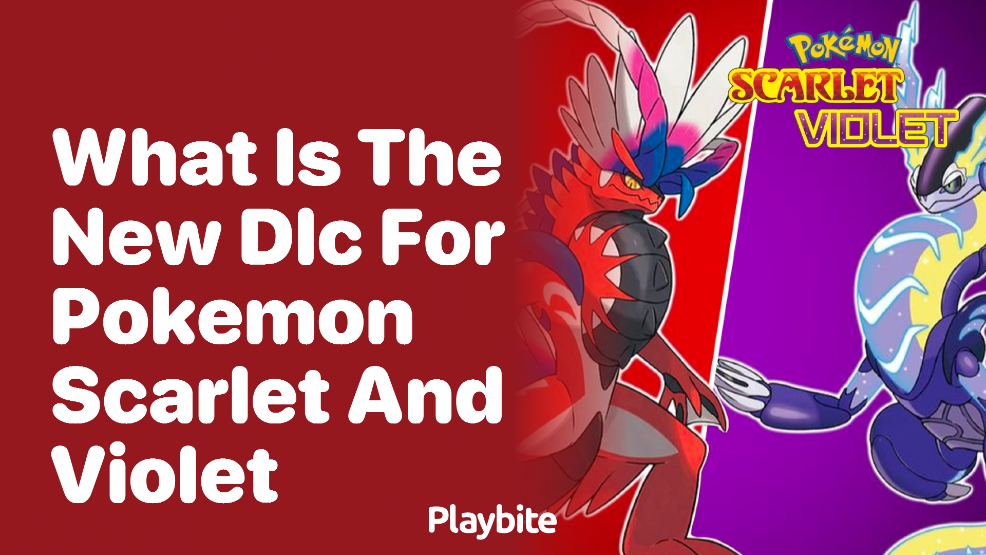 What is the new DLC for Pokémon Scarlet and Violet?