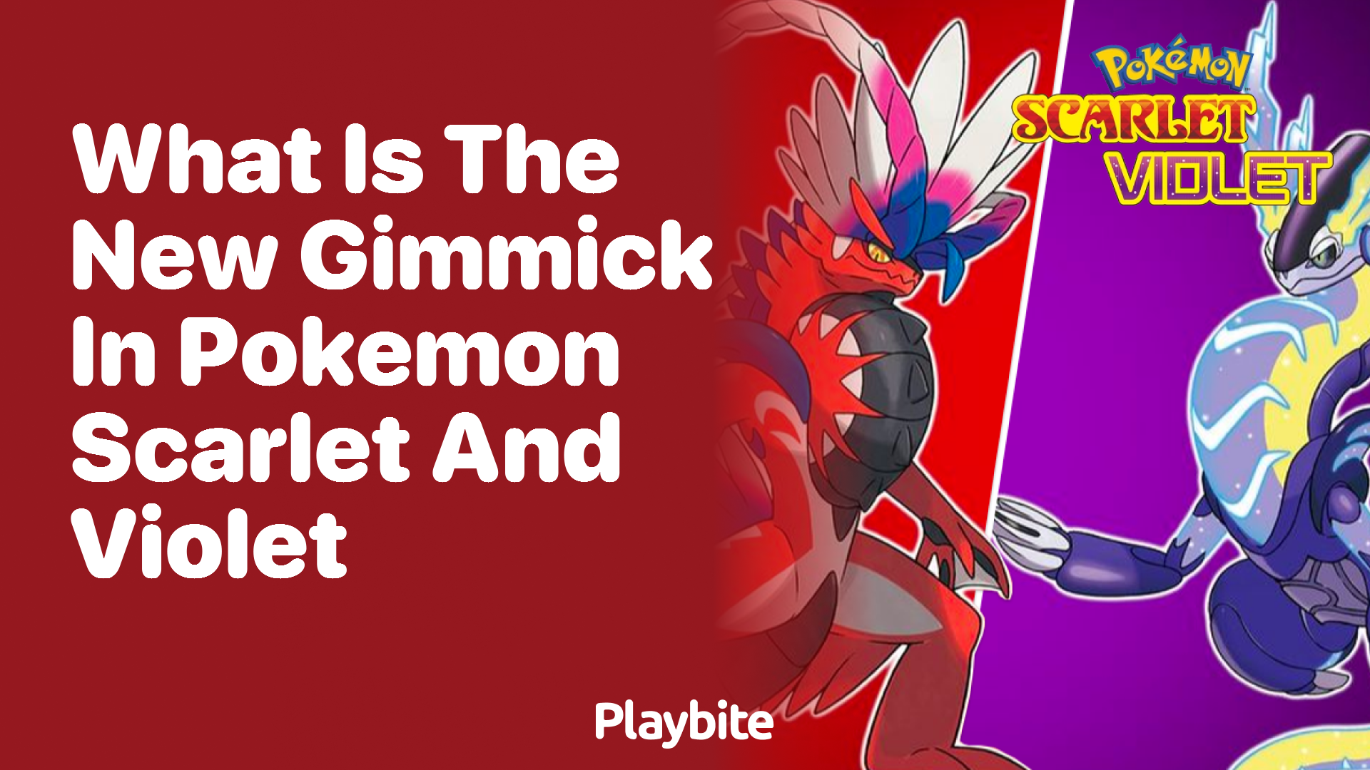 What’s the New Gimmick in Pokemon Scarlet and Violet?