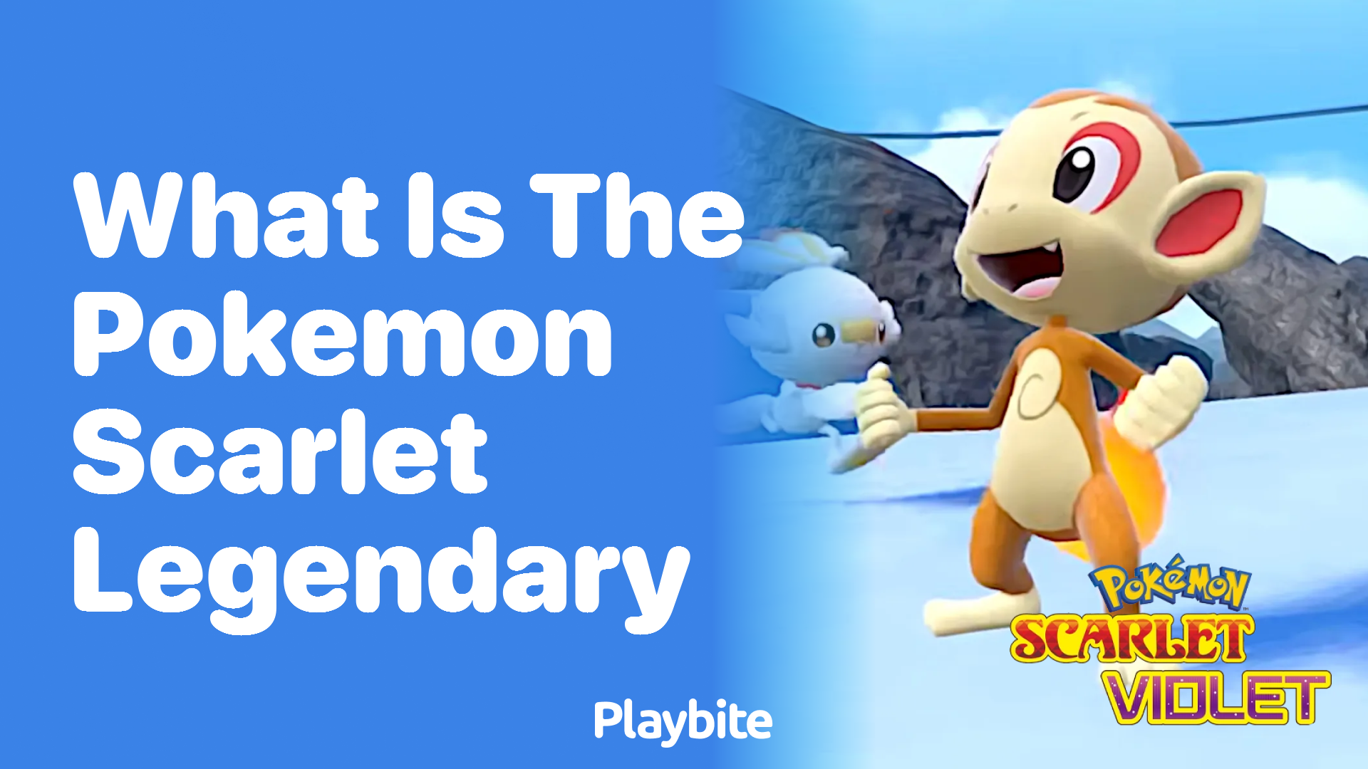 What is the legendary Pokemon in Pokemon Scarlet?