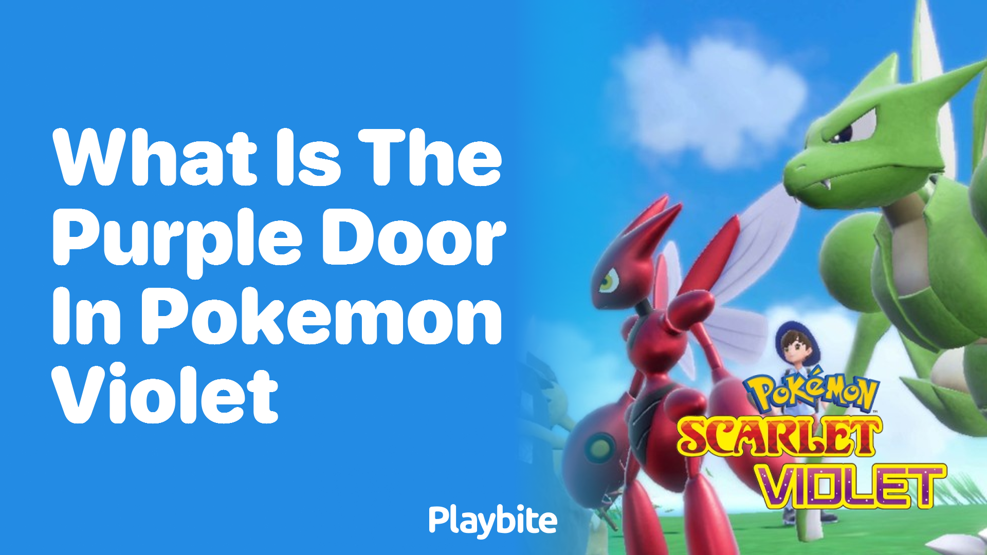 What is the Purple Door in Pokemon Violet?