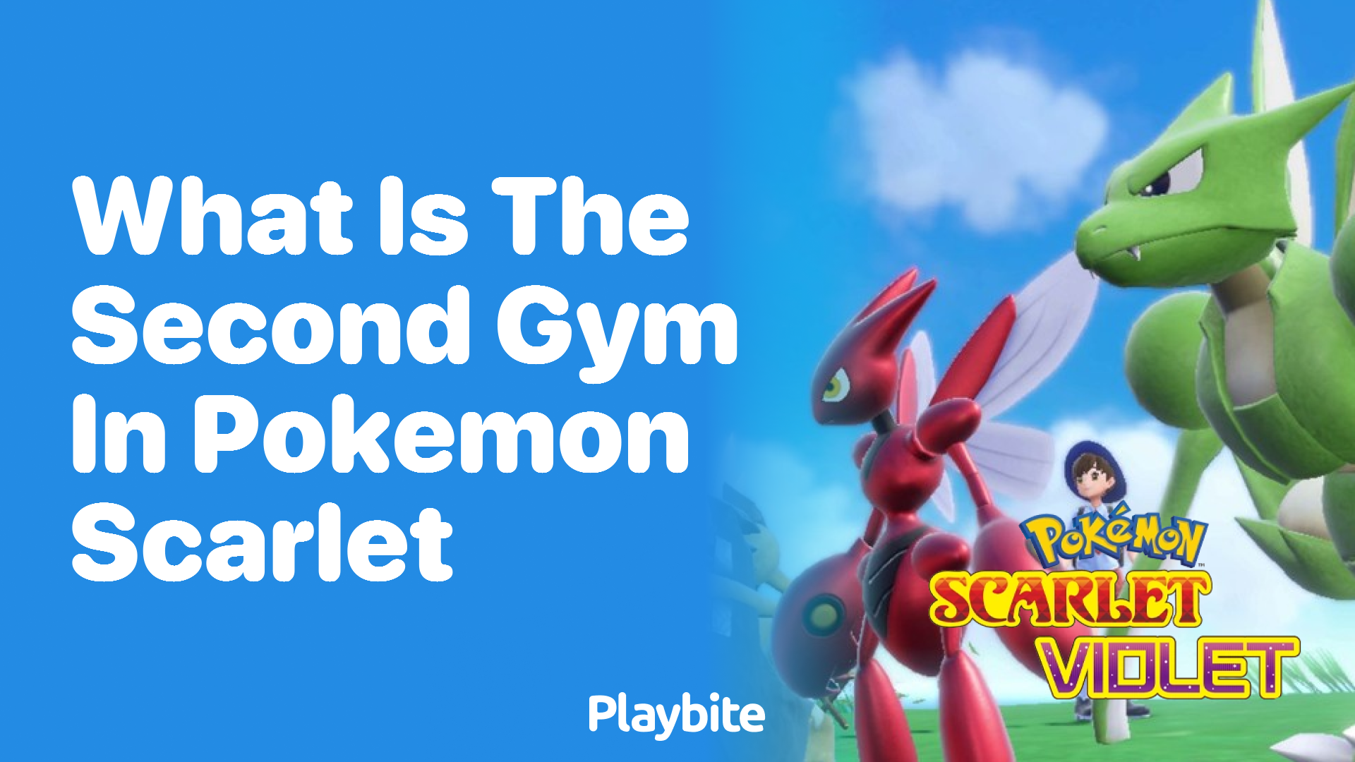What is the second gym in Pokemon Scarlet?