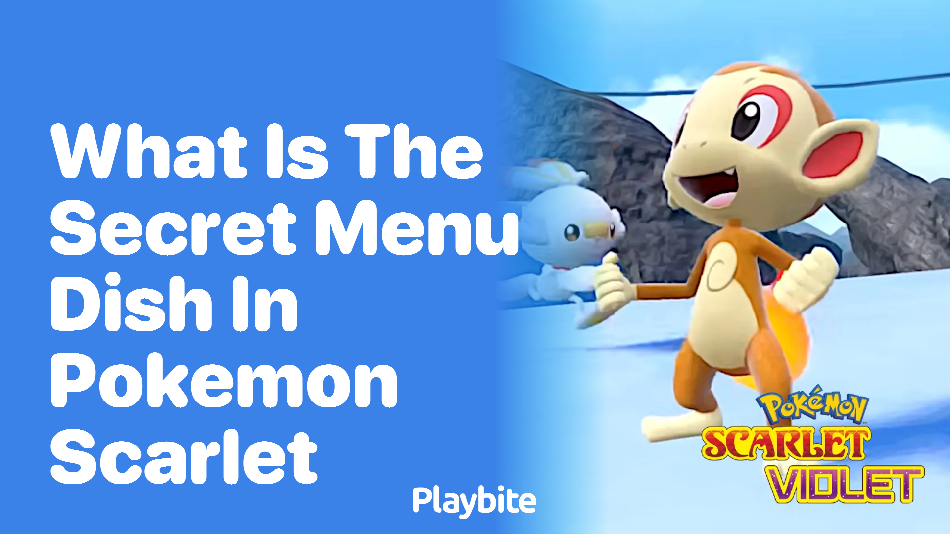 What is the secret menu dish in Pokemon Scarlet?