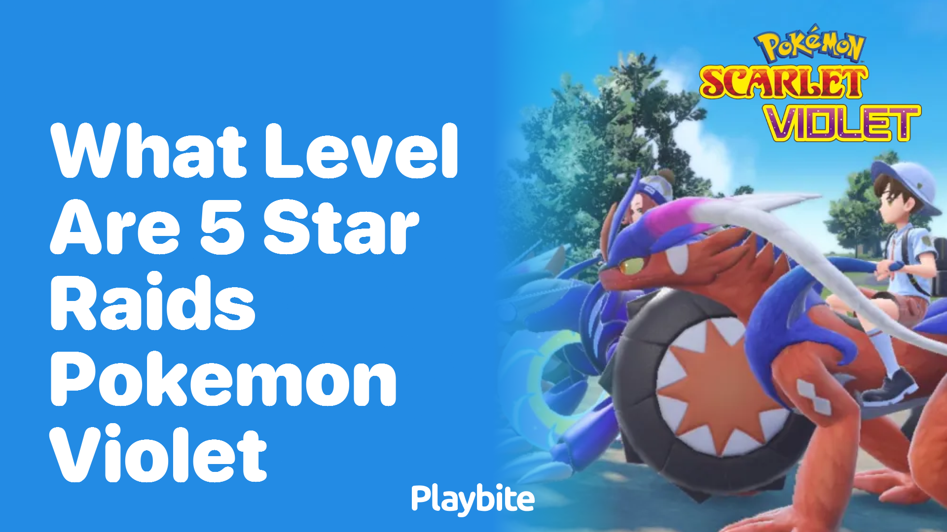 What Level Are 5-Star Raids in Pokémon Violet?