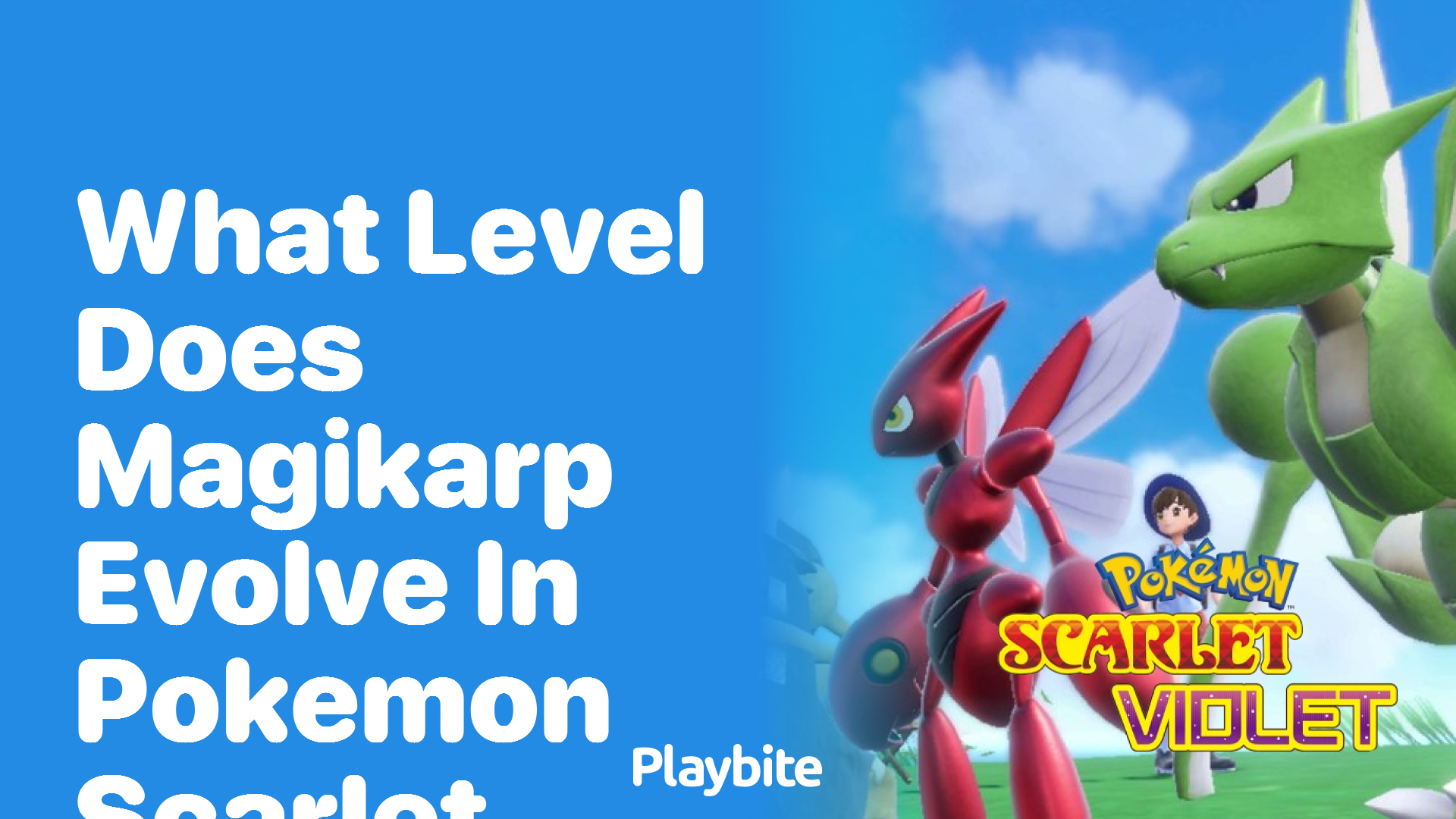 What Level Does Magikarp Evolve in Pokemon Scarlet? Playbite
